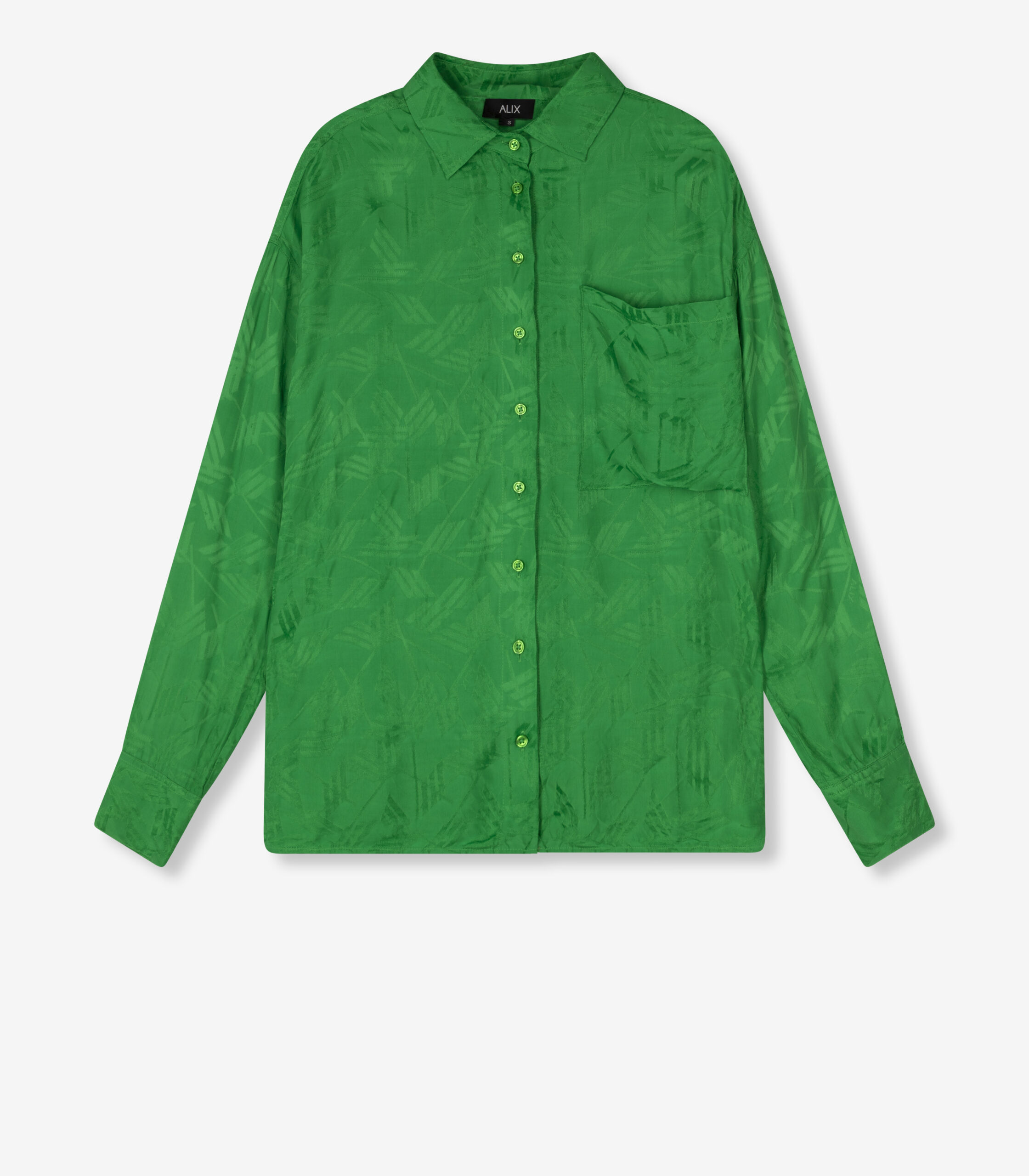 Oversized Shirt Fresh Green