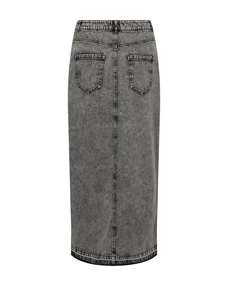 Charlee Long Denim Skirt