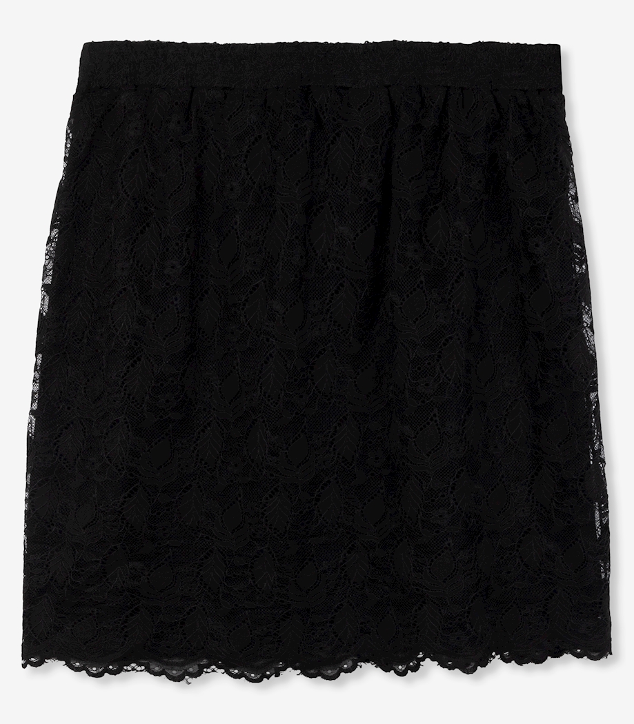 Lace Mini Skirt