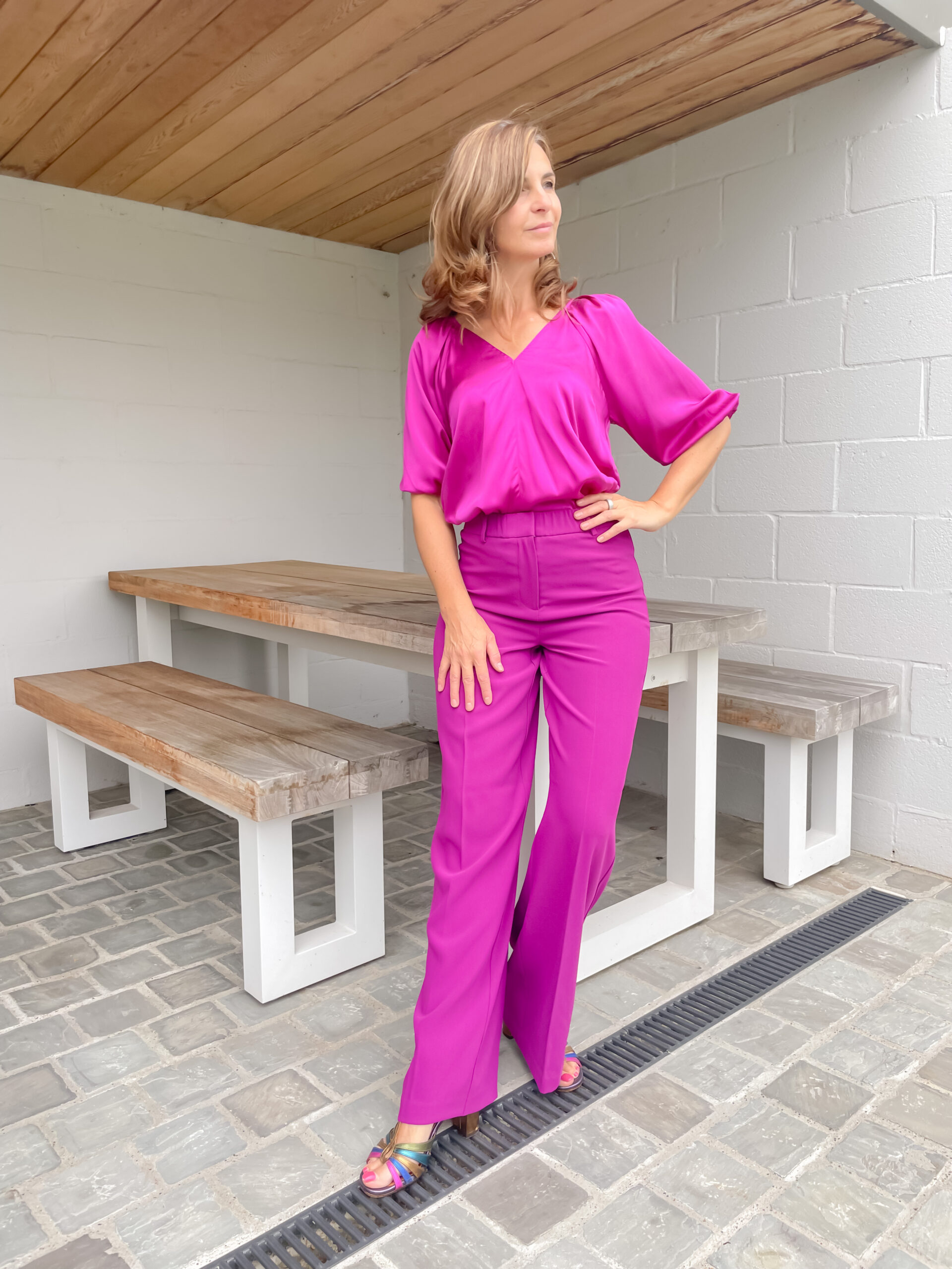Lynn Silk Blouse - Image 2