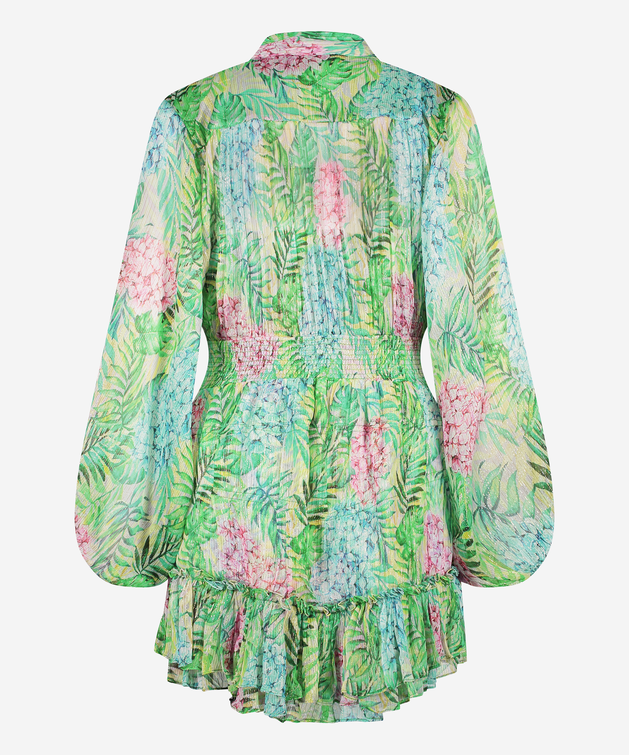 Dax palm print dress - Image 2
