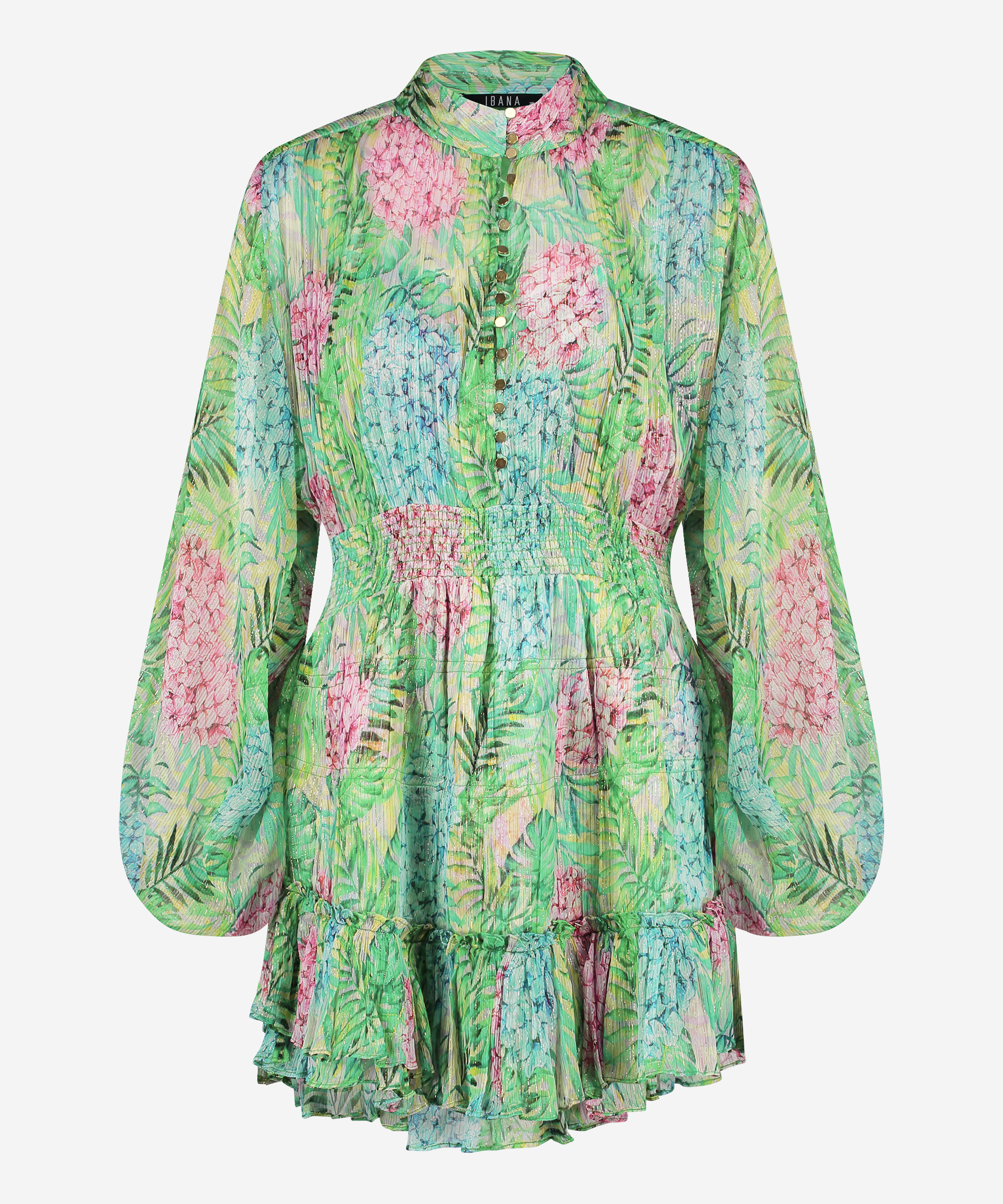 Dax palm print dress