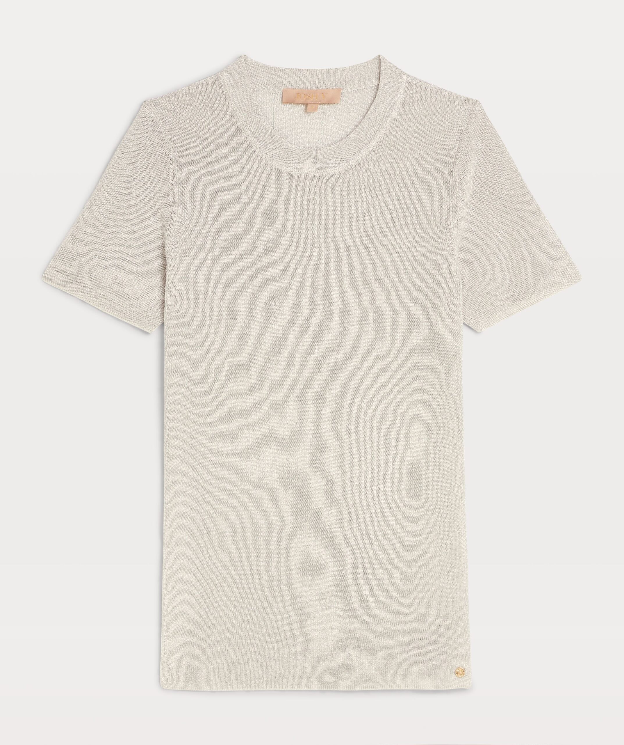 Rio silver glitter top
