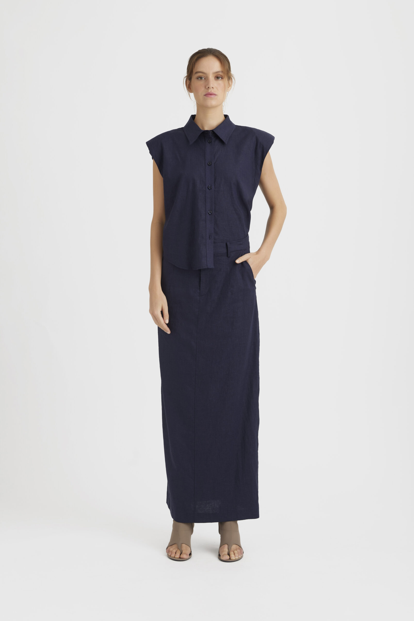 Liza linnen skirt - Image 4