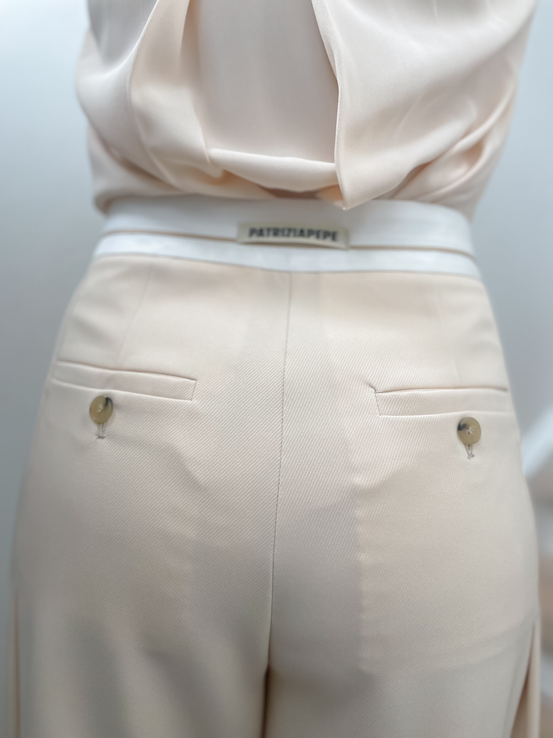 Palazzo pants ivory skin - Image 3