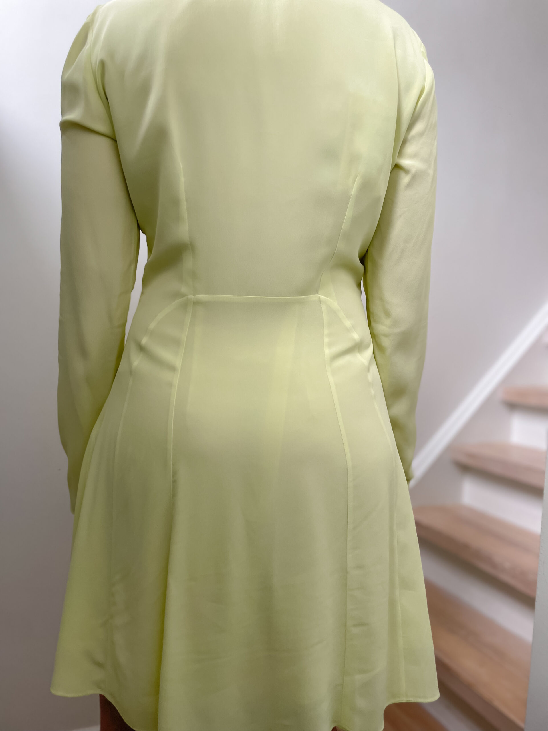Abito dress short citrine green - Image 4