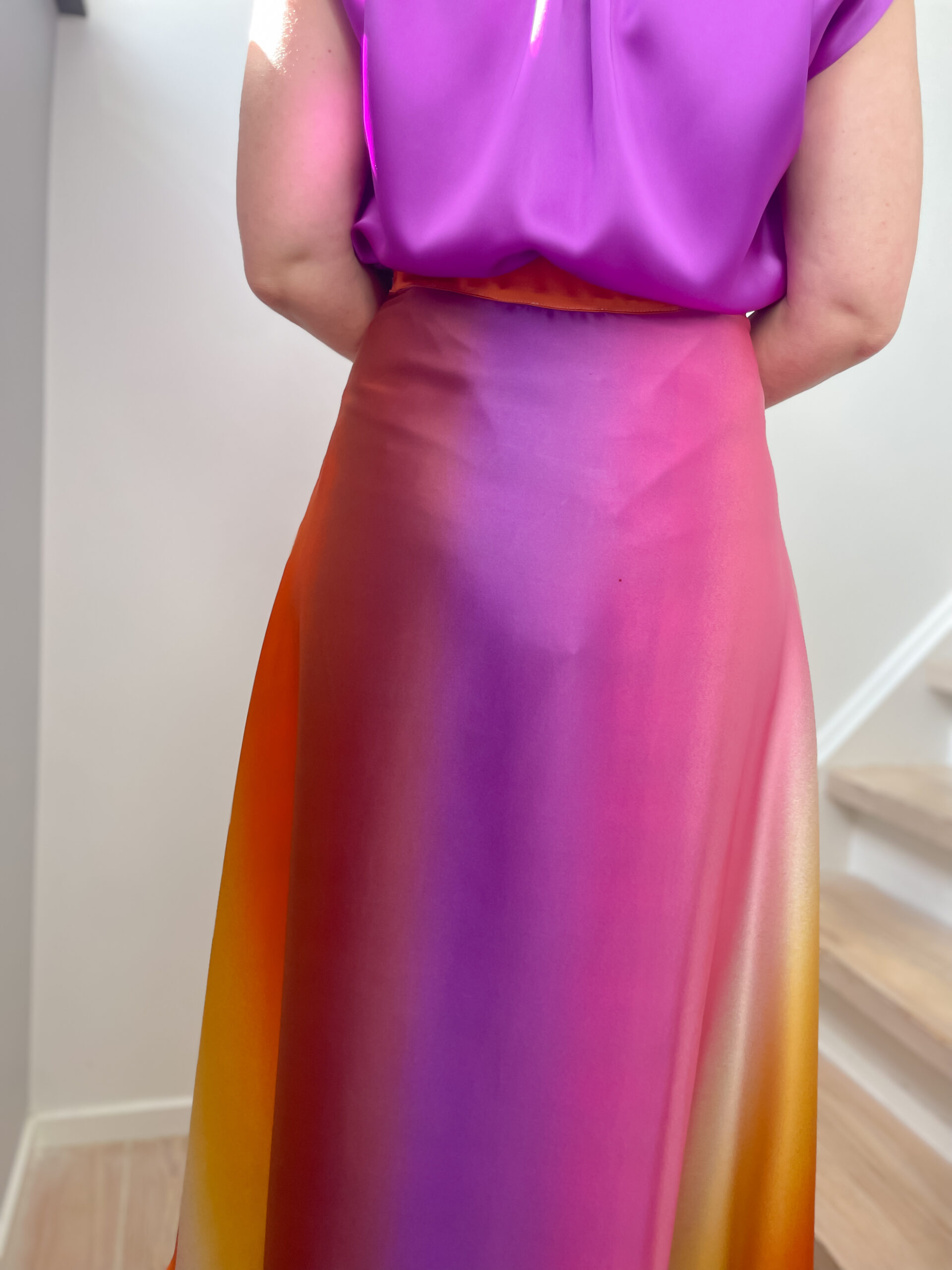 Bal shine Skirt pink purple - Image 4