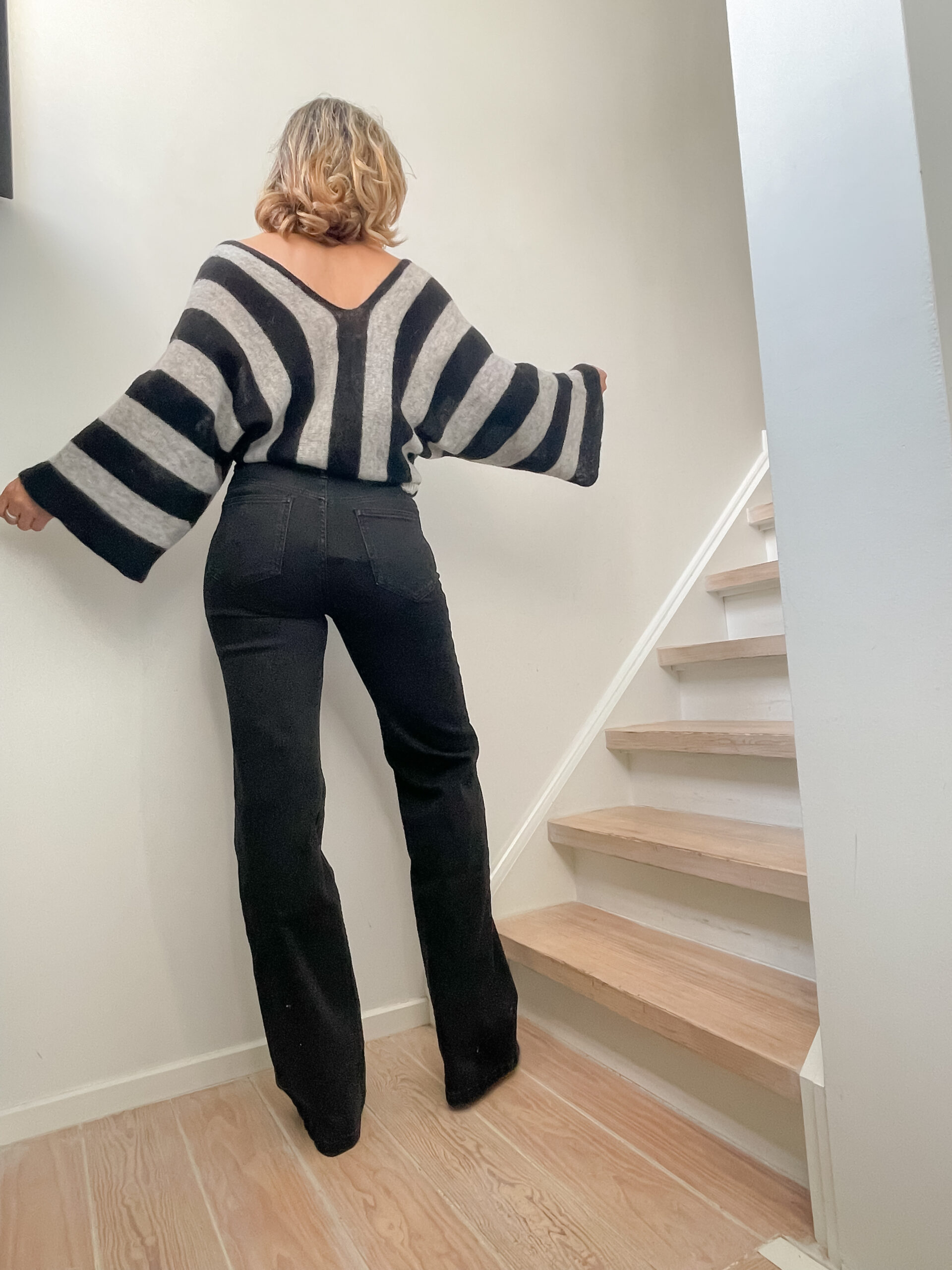 Bella pocket jeans black - Image 4