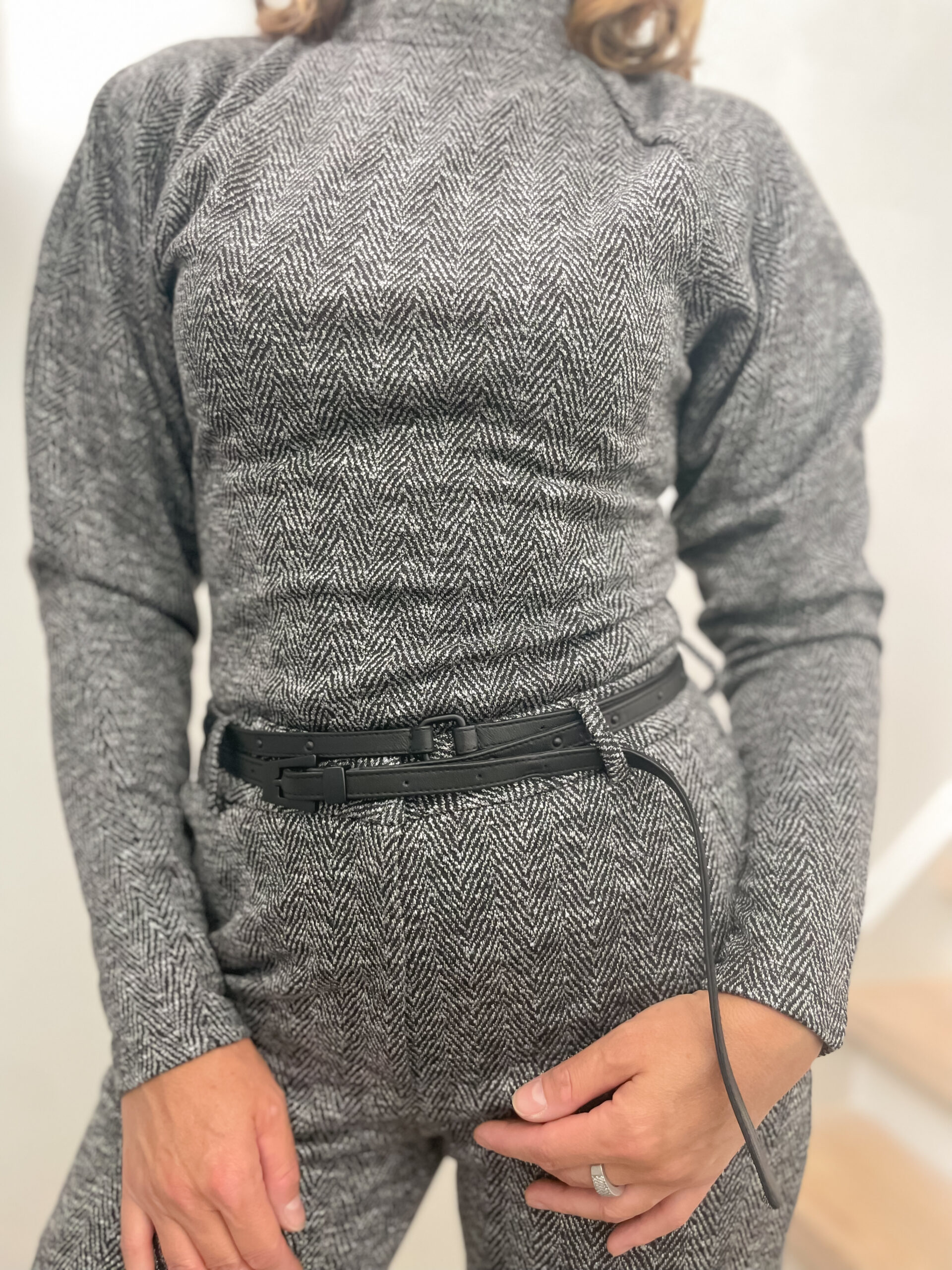 Tracila top grey classic - Image 3