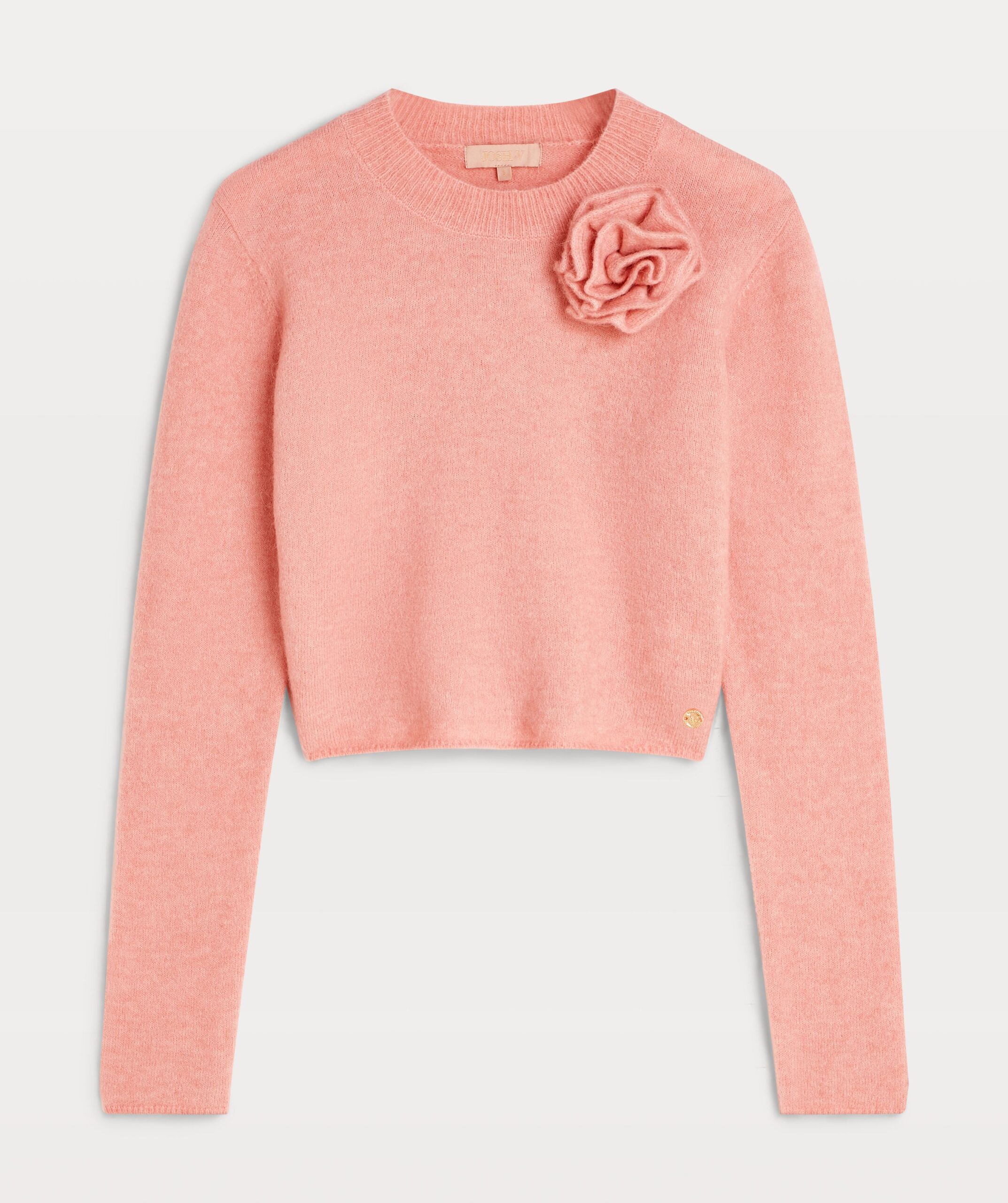 Dana cropped trui Dusty pink