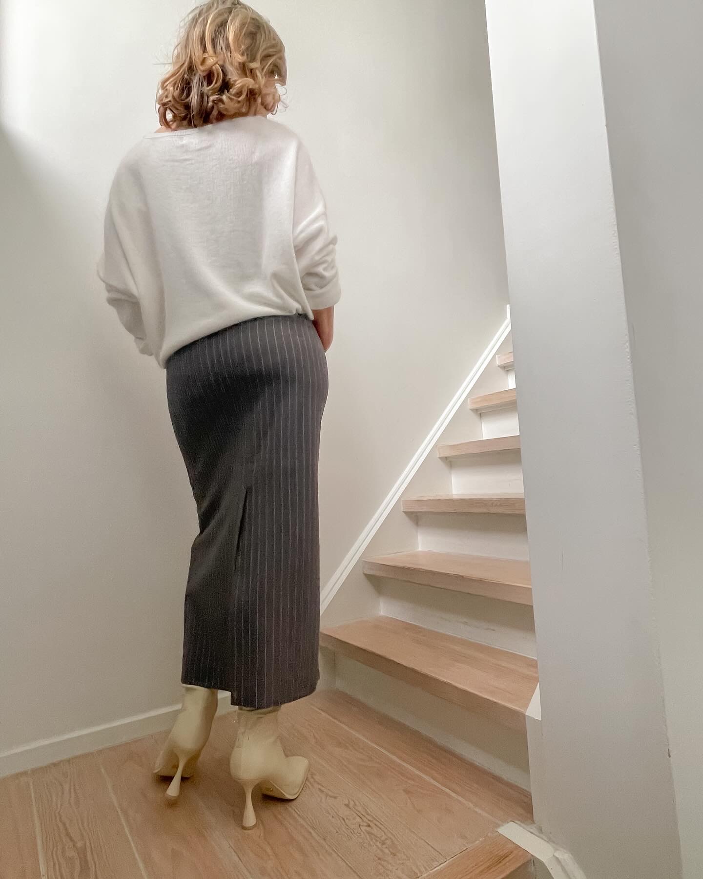 Tailor skirt pewter - Image 6