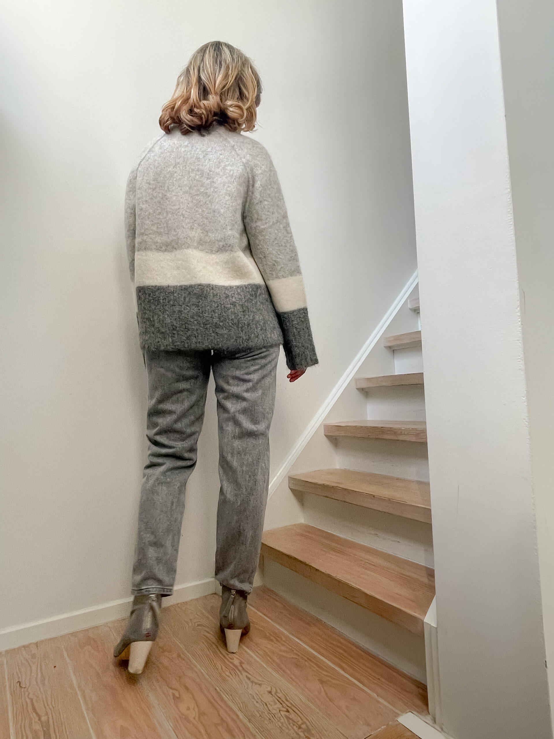 Alpaca pullover light grey - Image 5