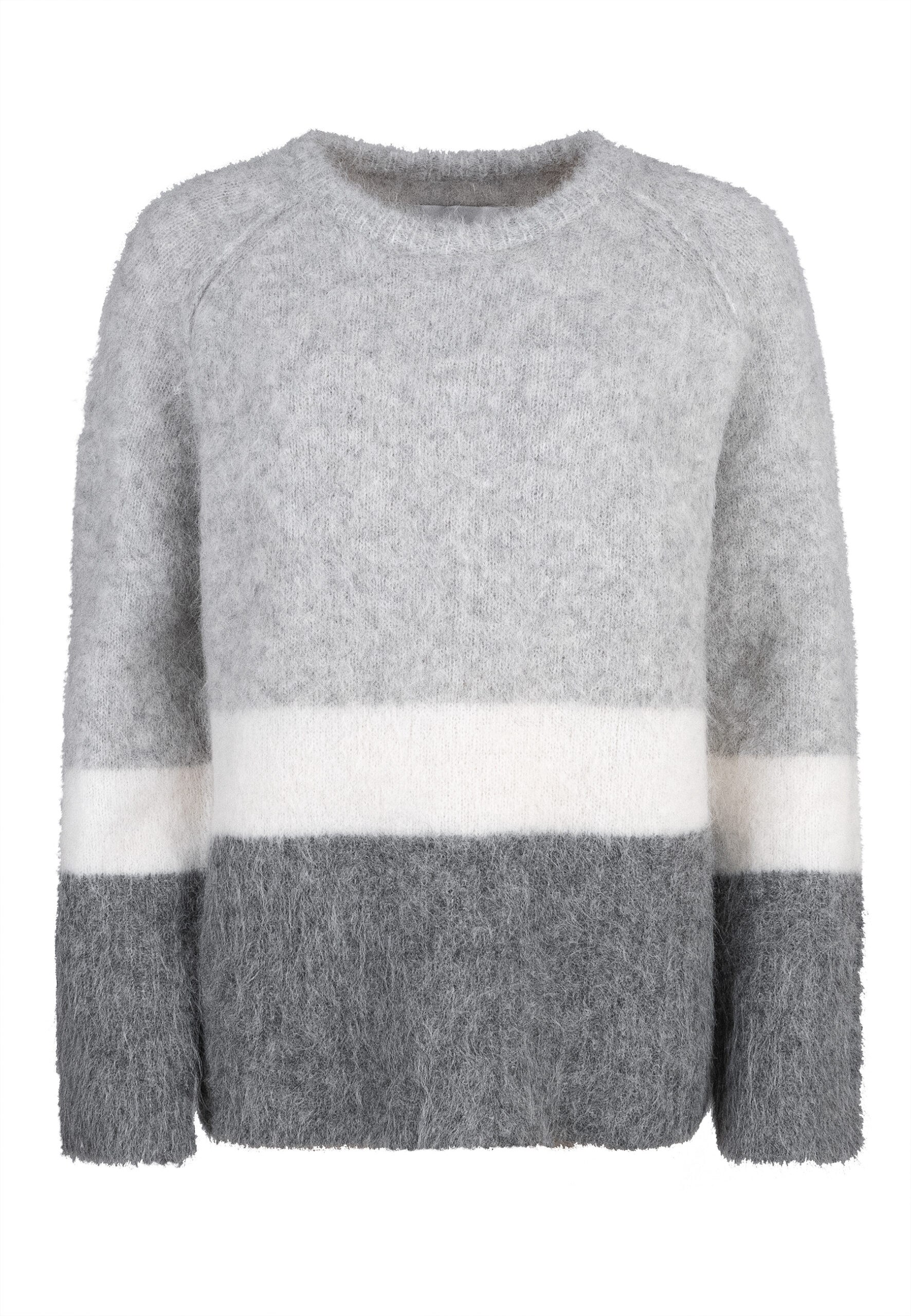 Alpaca pullover light grey