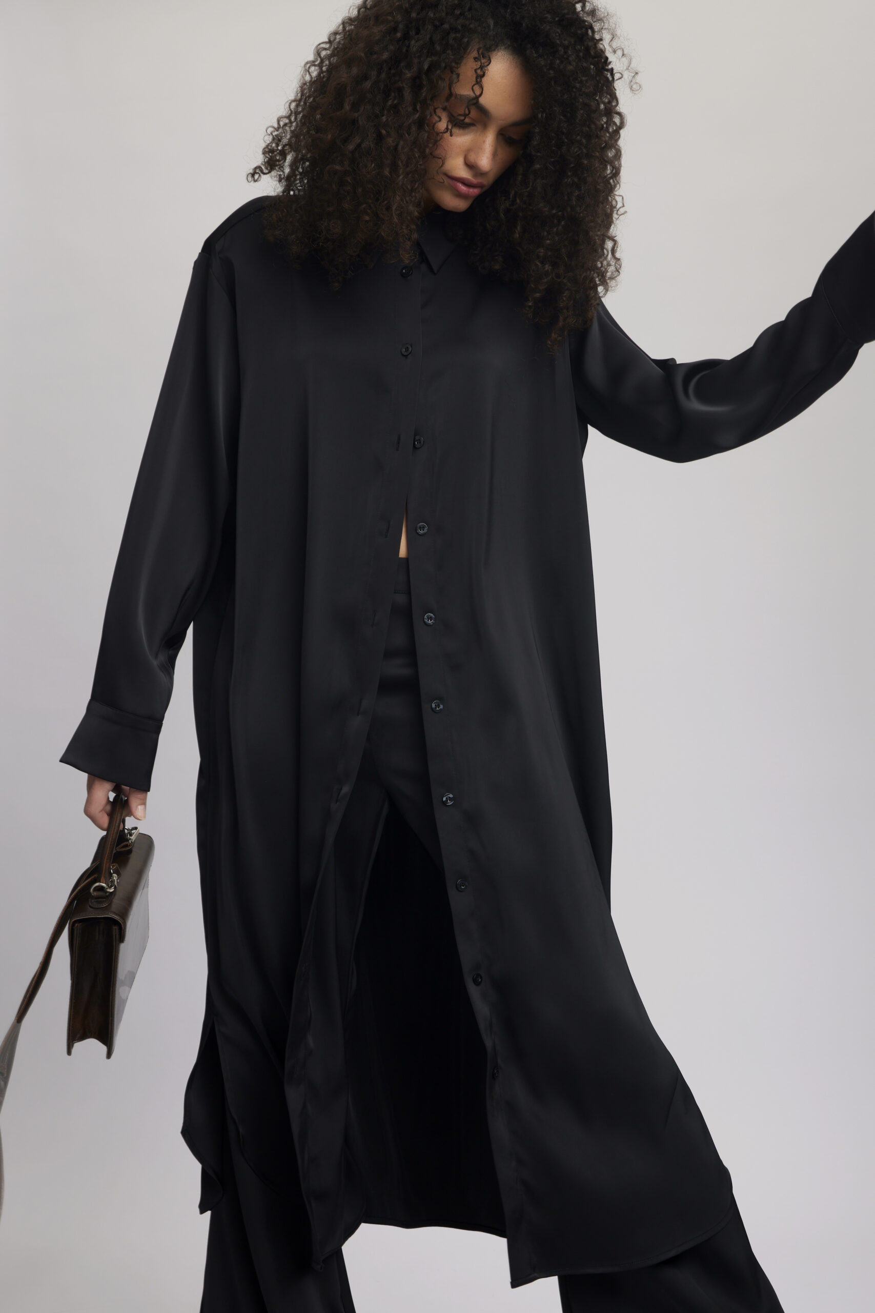 Harper shirt dress black - Image 2