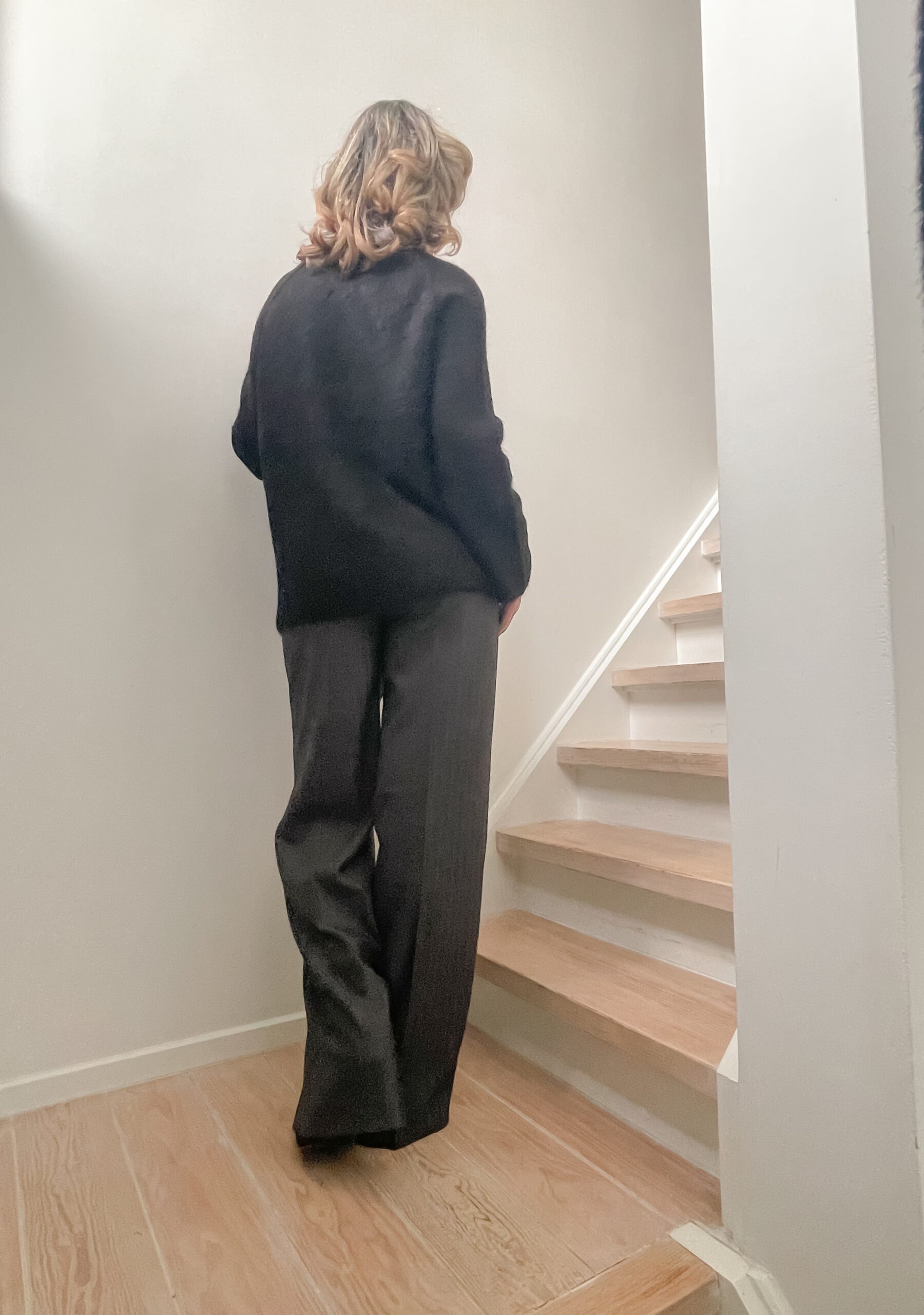 Alpaca pullover black - Image 3