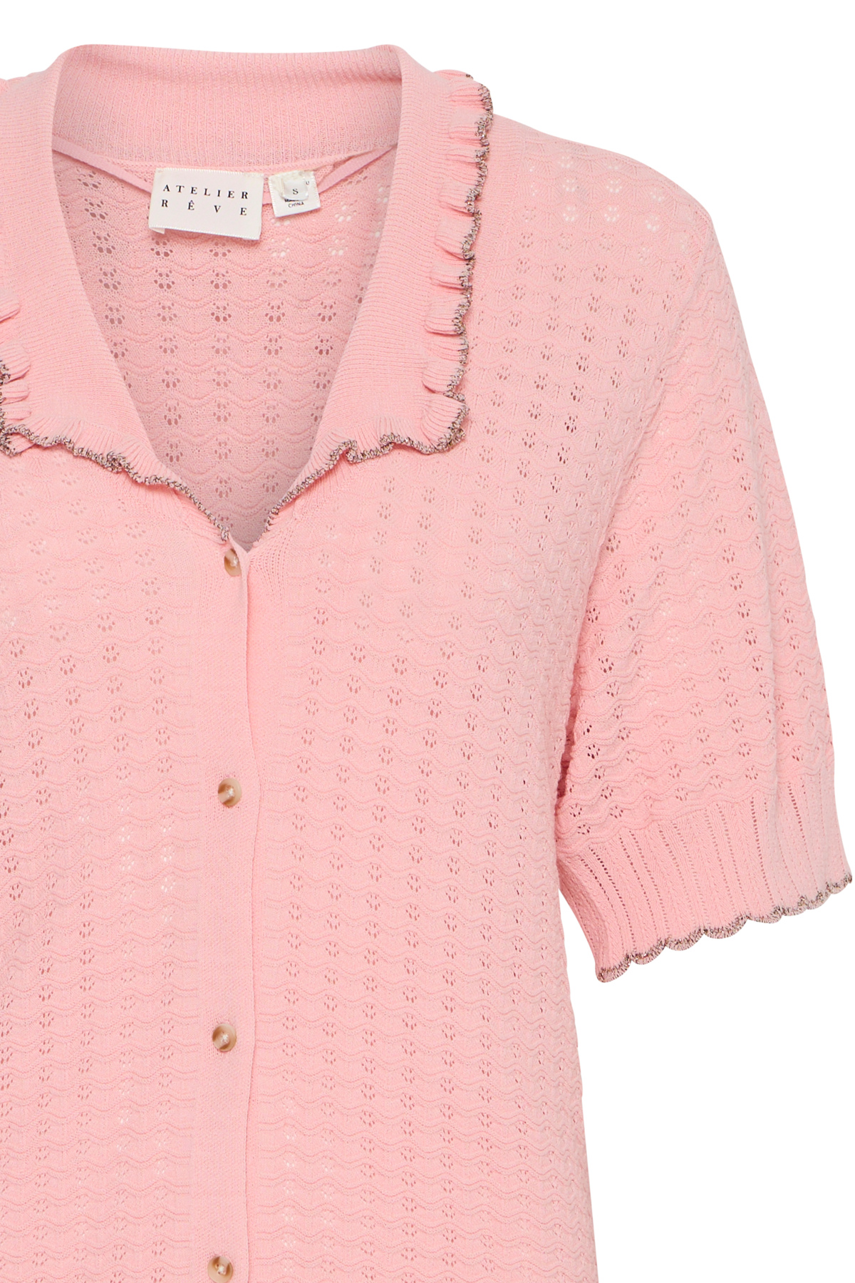 Irfantino blouse silver pink - Image 3