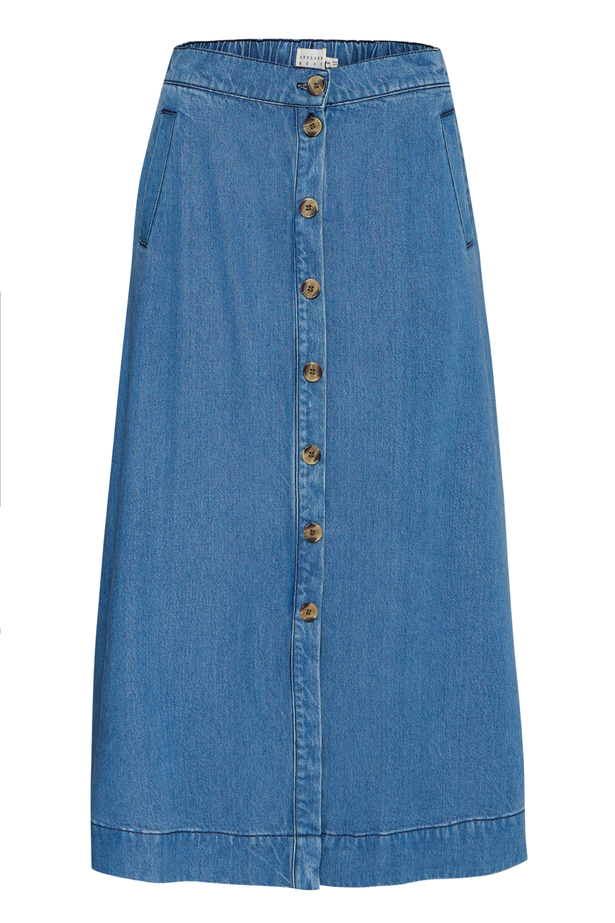Irrisle skirt medium blue denim