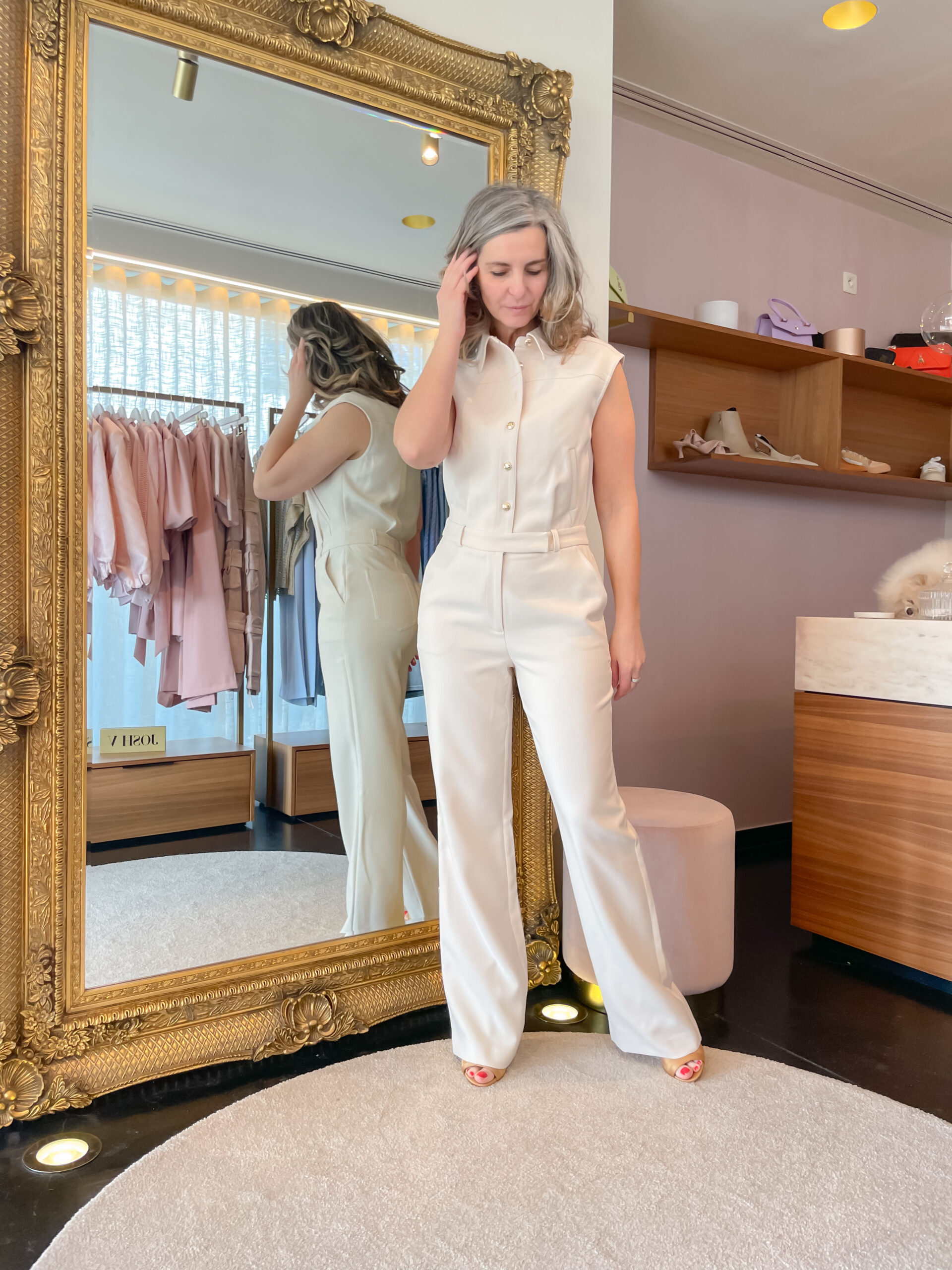 Gwenn jumpsuit soft White - Image 3