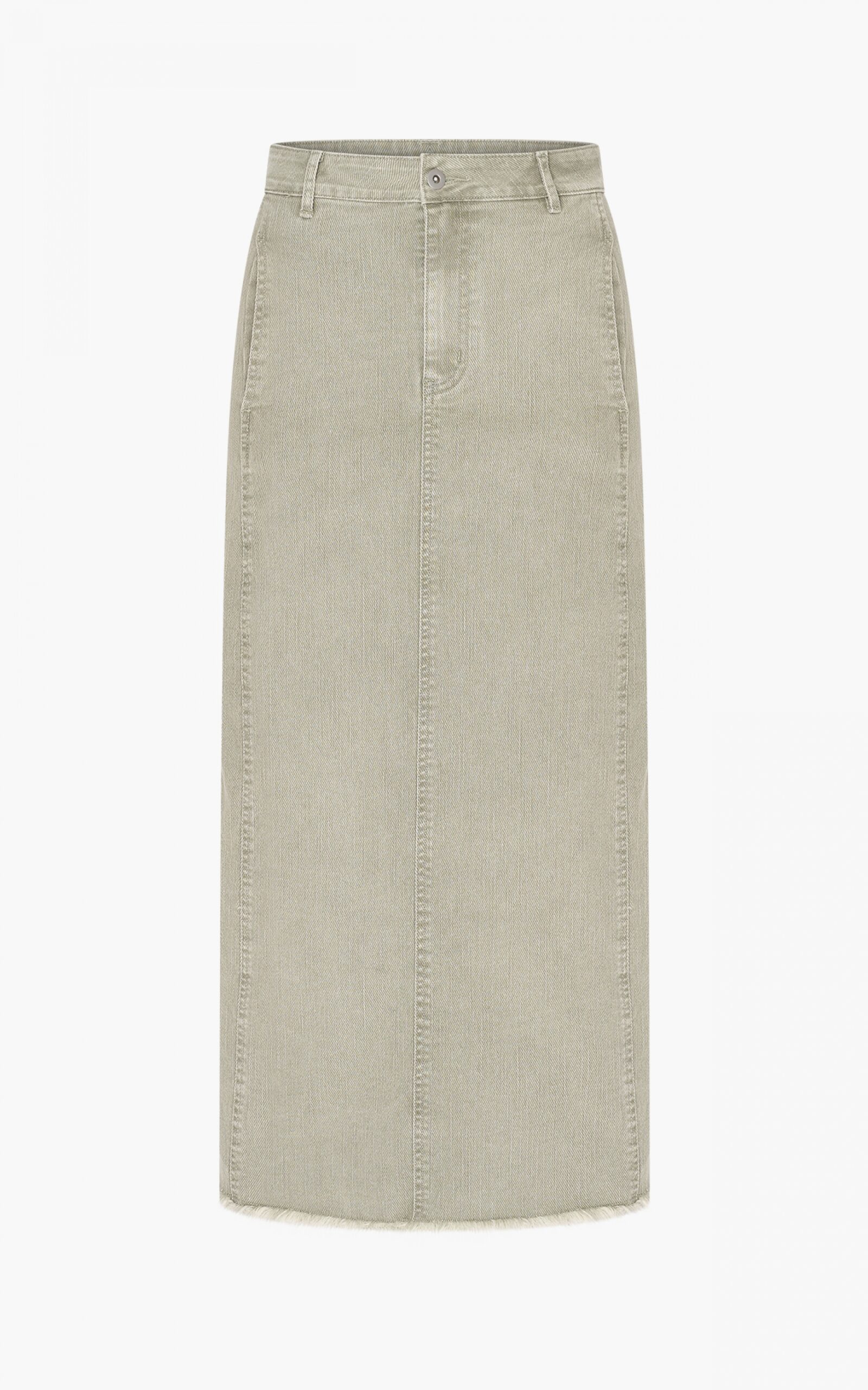 Jona2 jeans skirt green