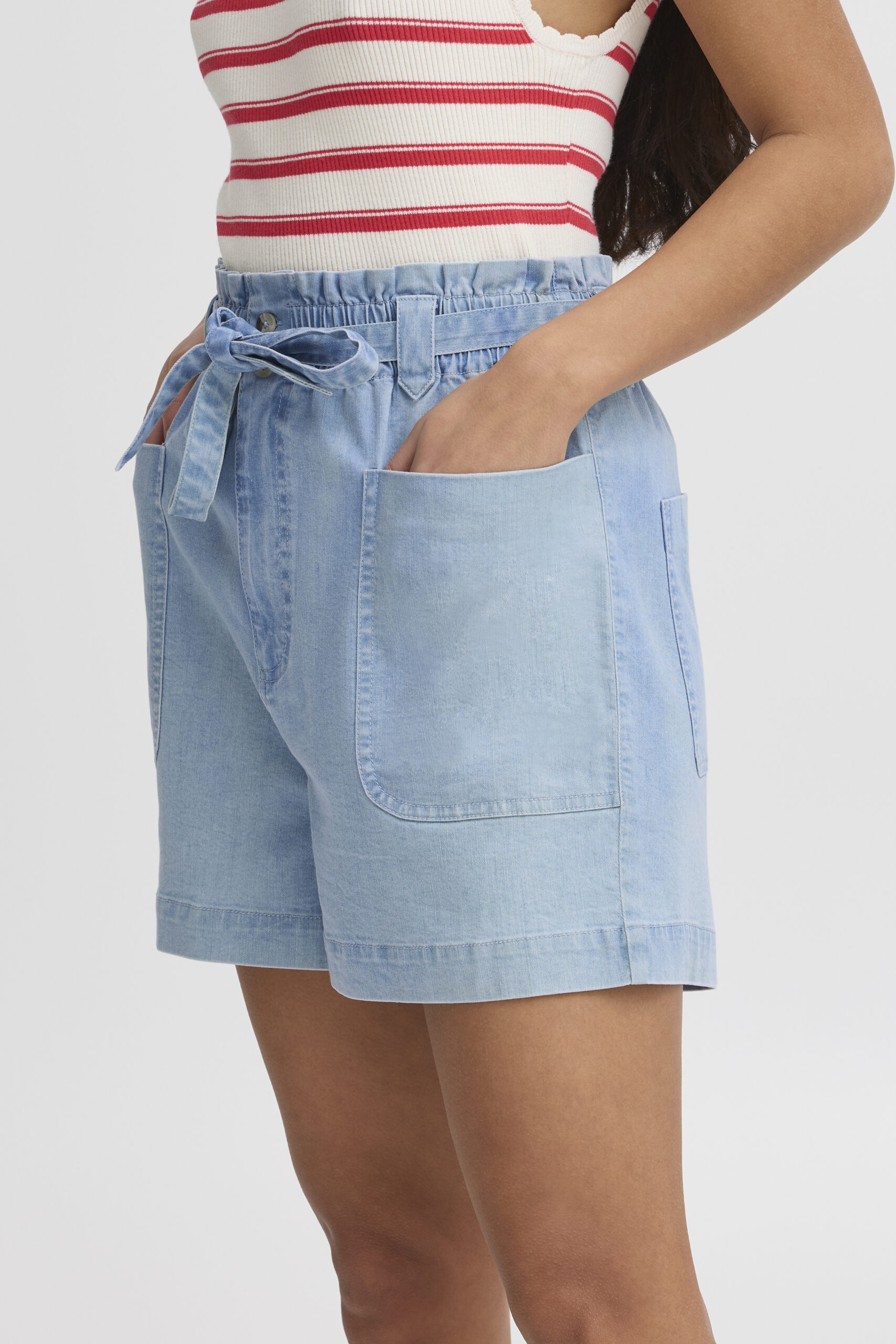 Irtrica short light denim blue - Image 4