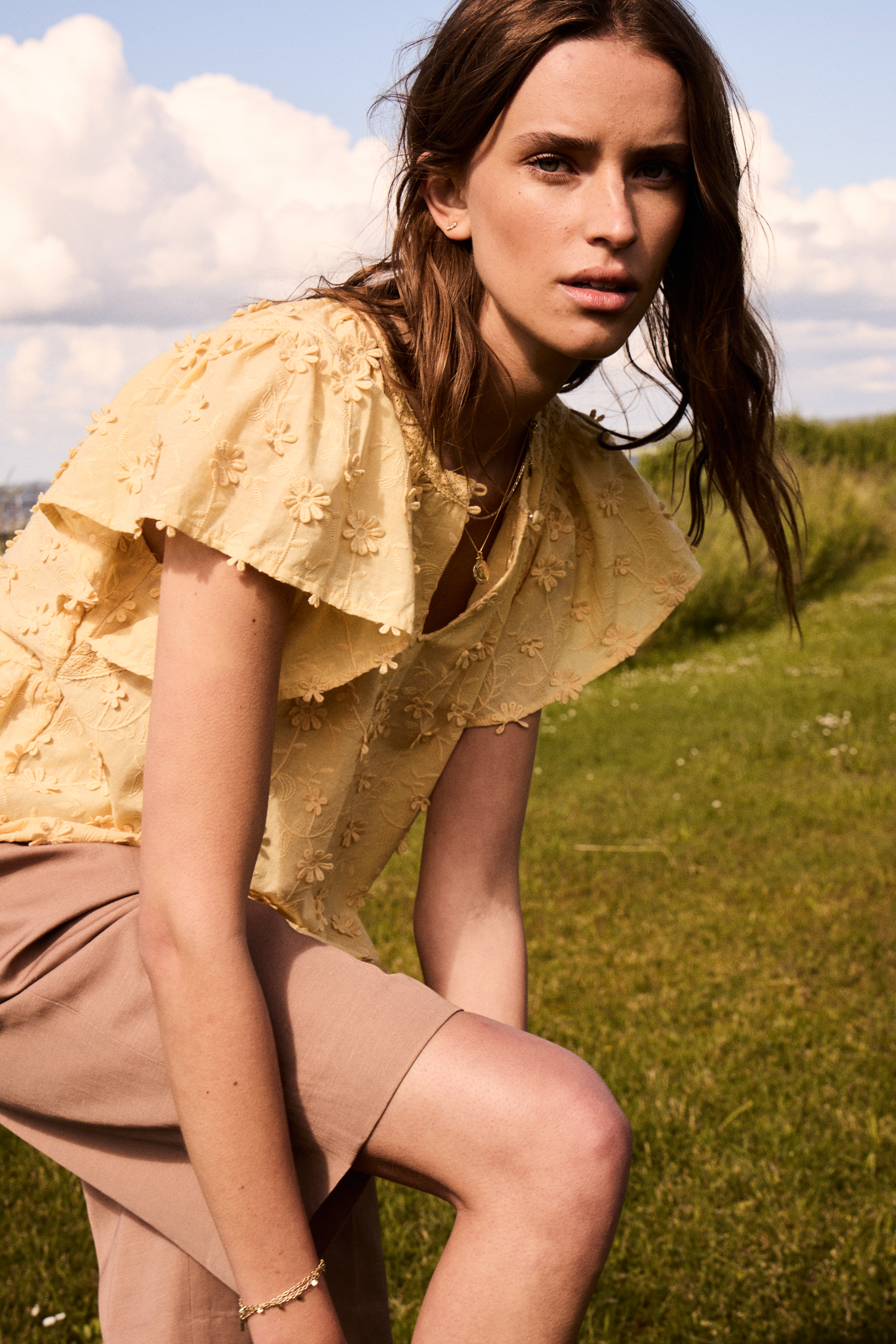 Irliane blouse golden haze - Image 3