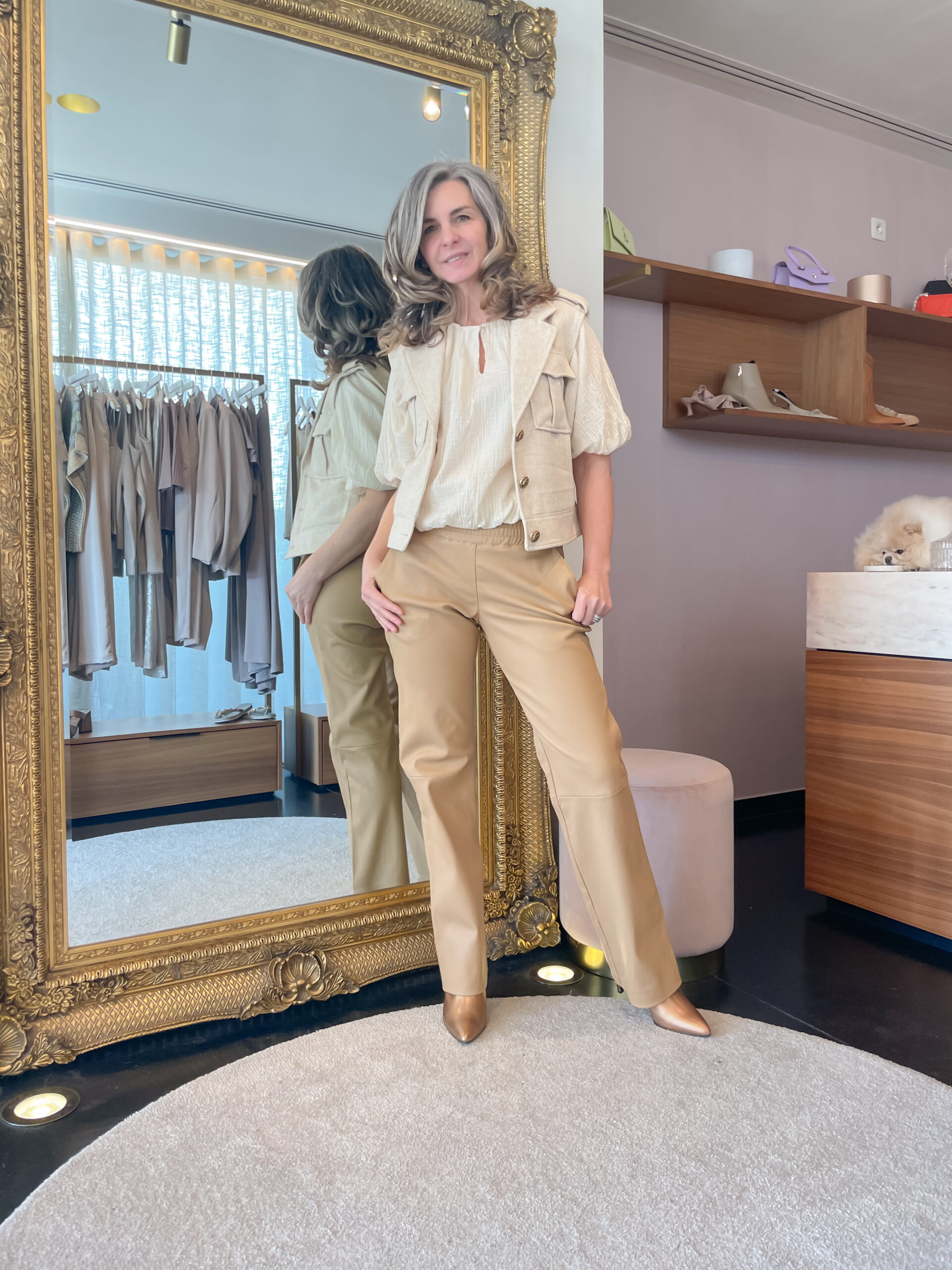 Lynette gilet cream - Image 4