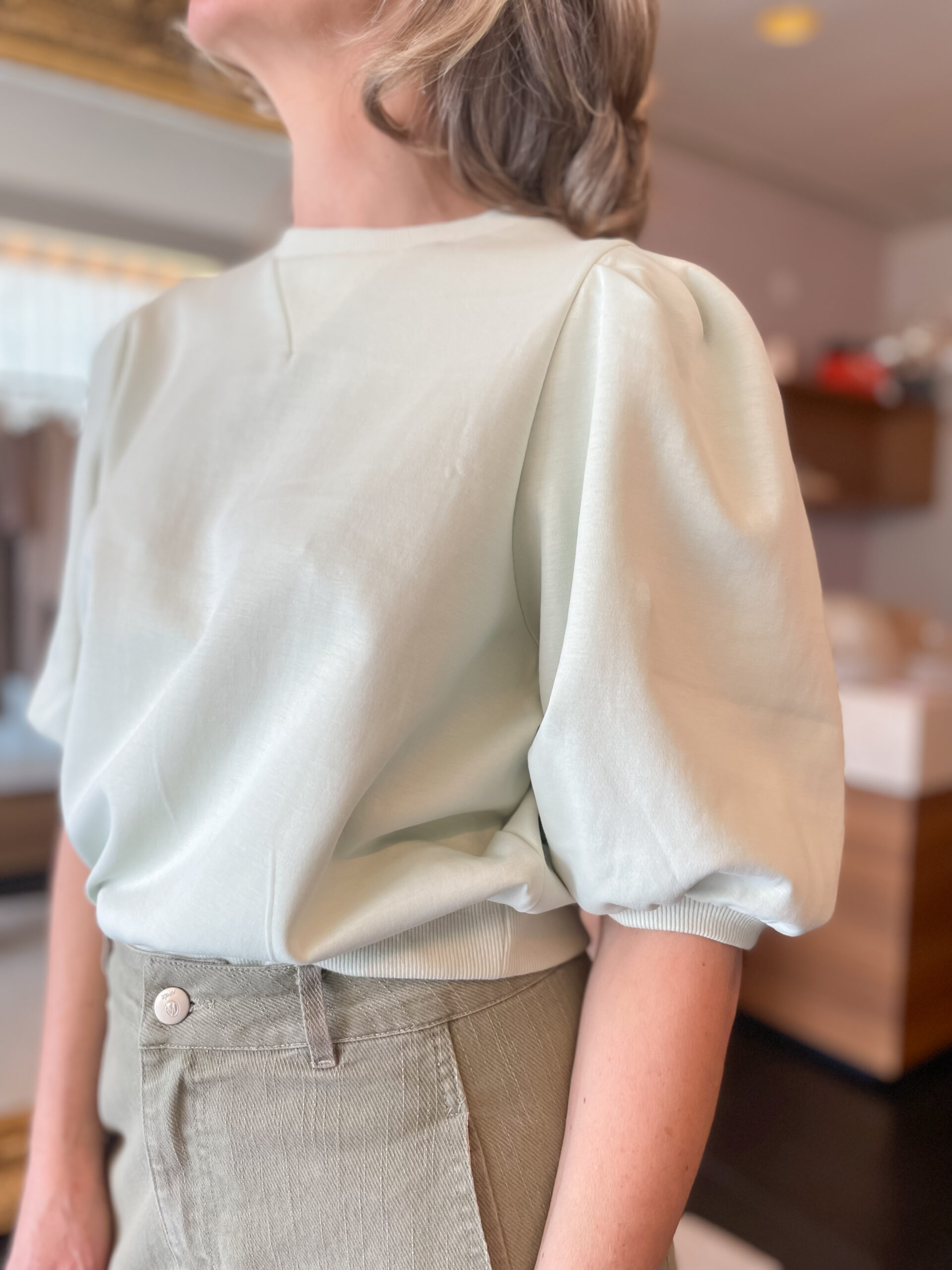 Liesbeth sweater green - Image 2