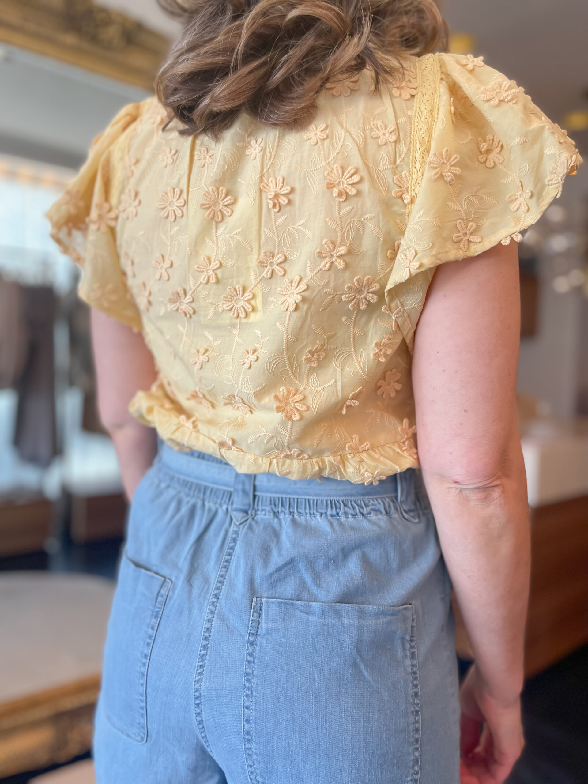 Irliane blouse golden haze - Image 5