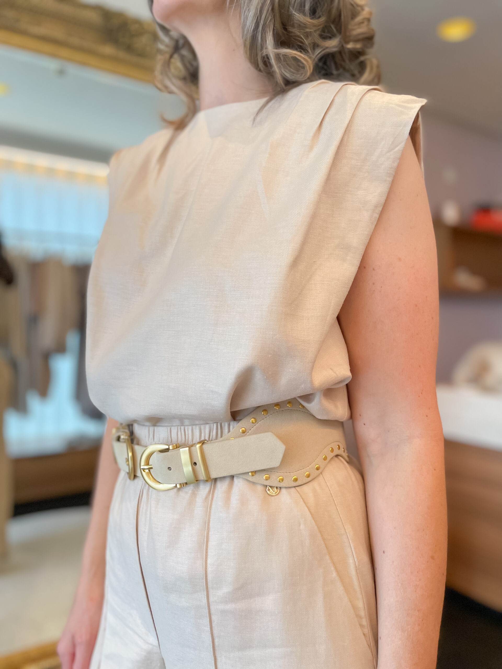 Suki top light sand - Image 4