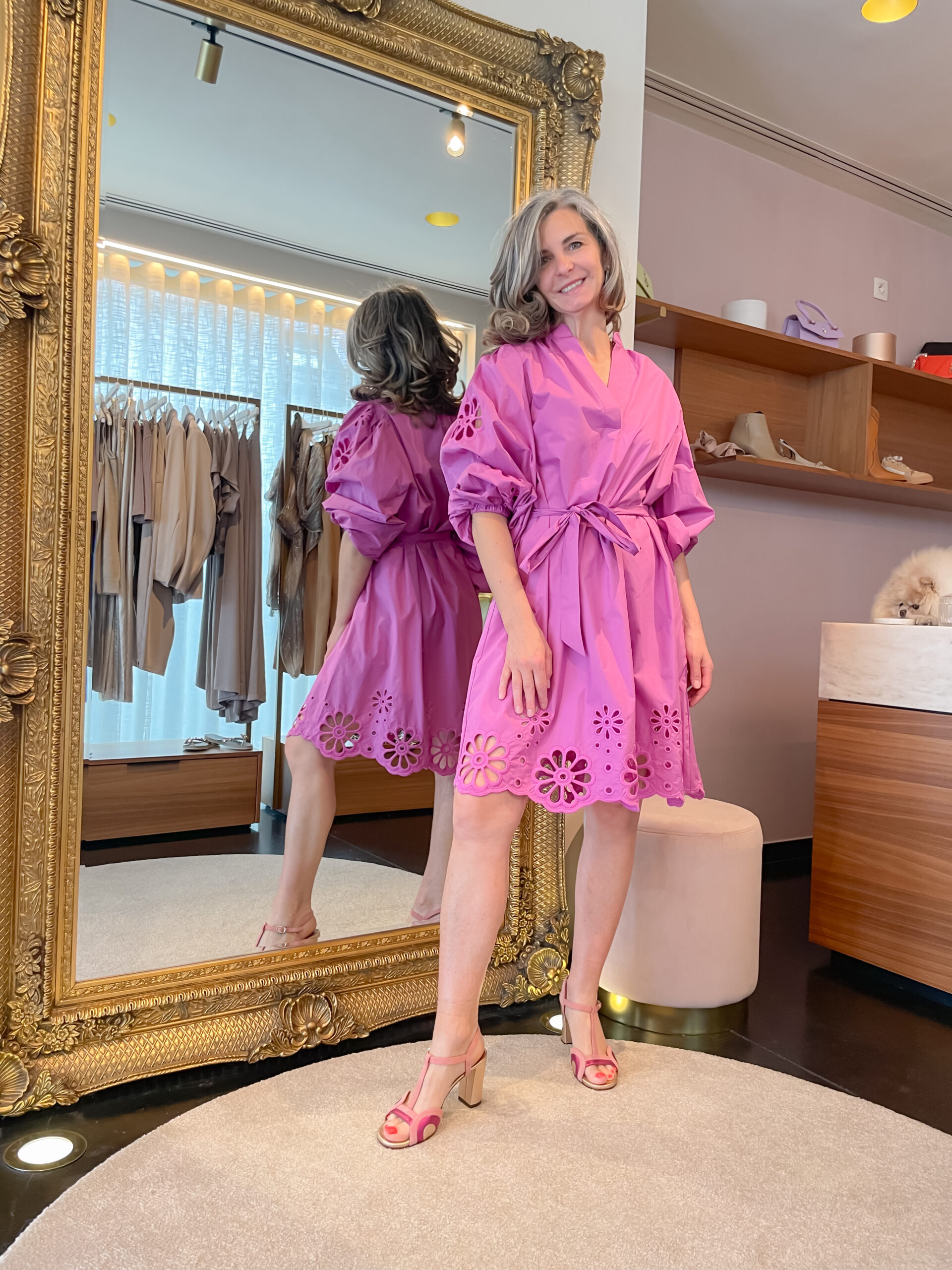 Diviana dress fucsia - Image 3