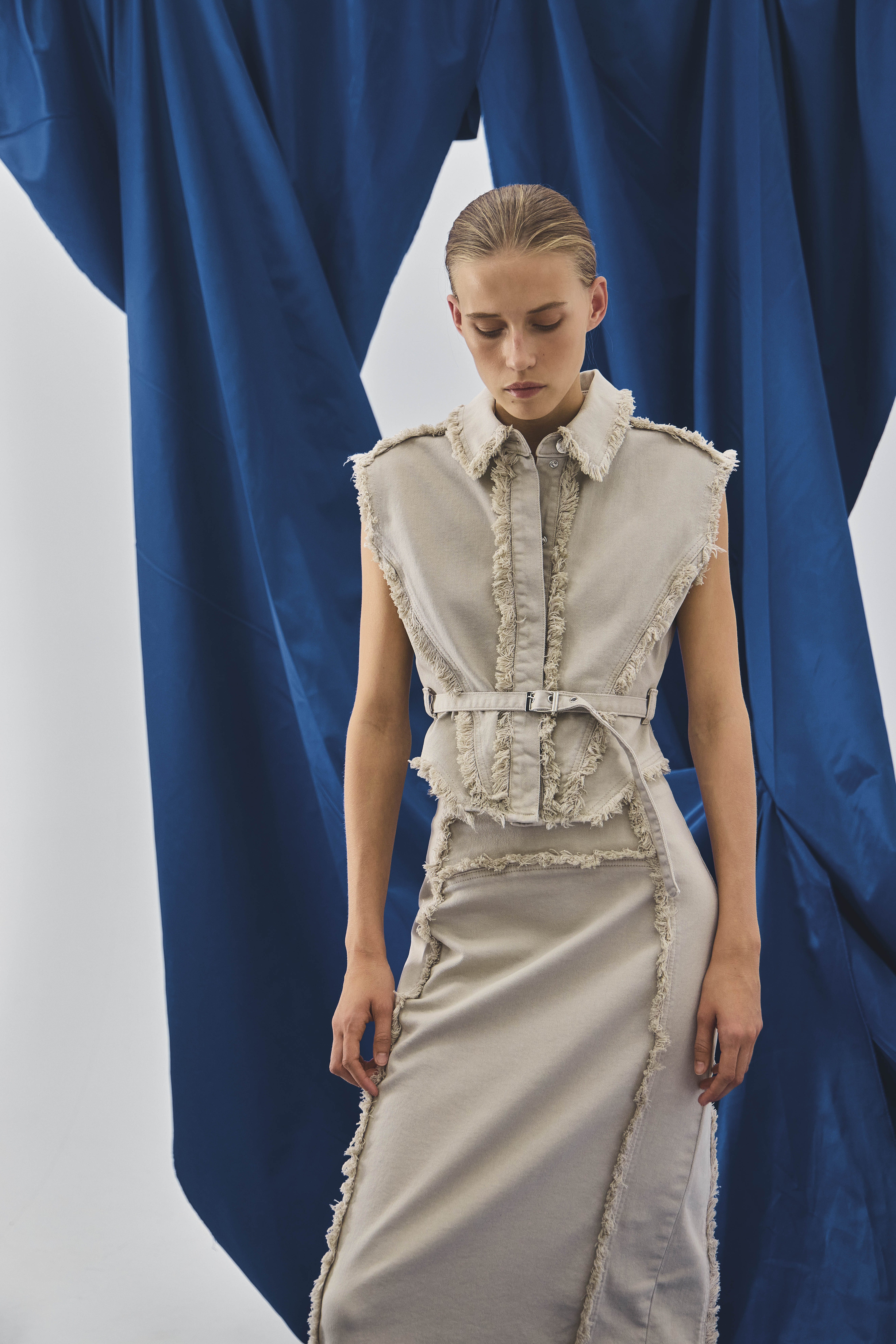 Catia gilet Moss green - Image 4