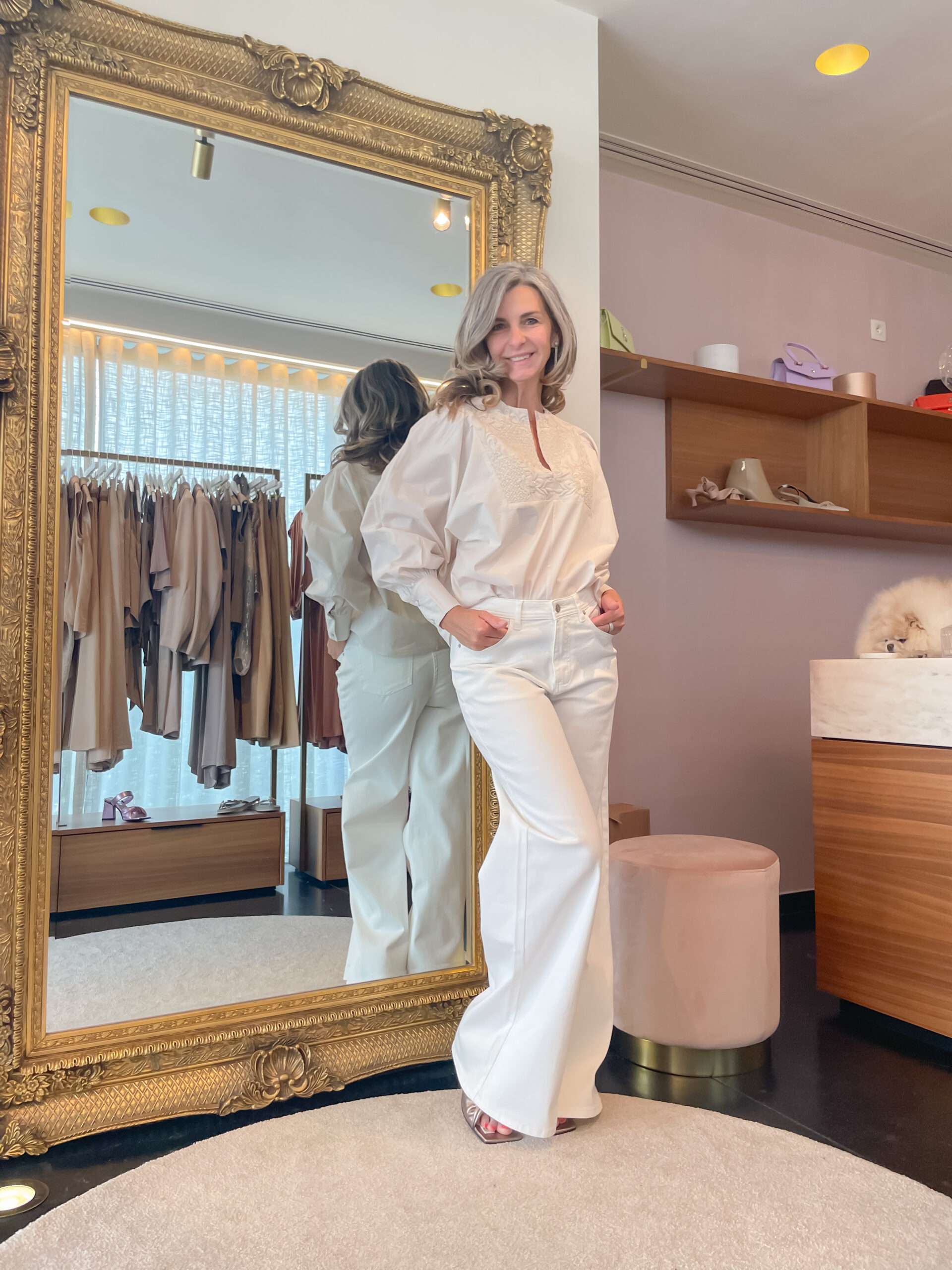 Jeanine 3 blouse sand - Image 5