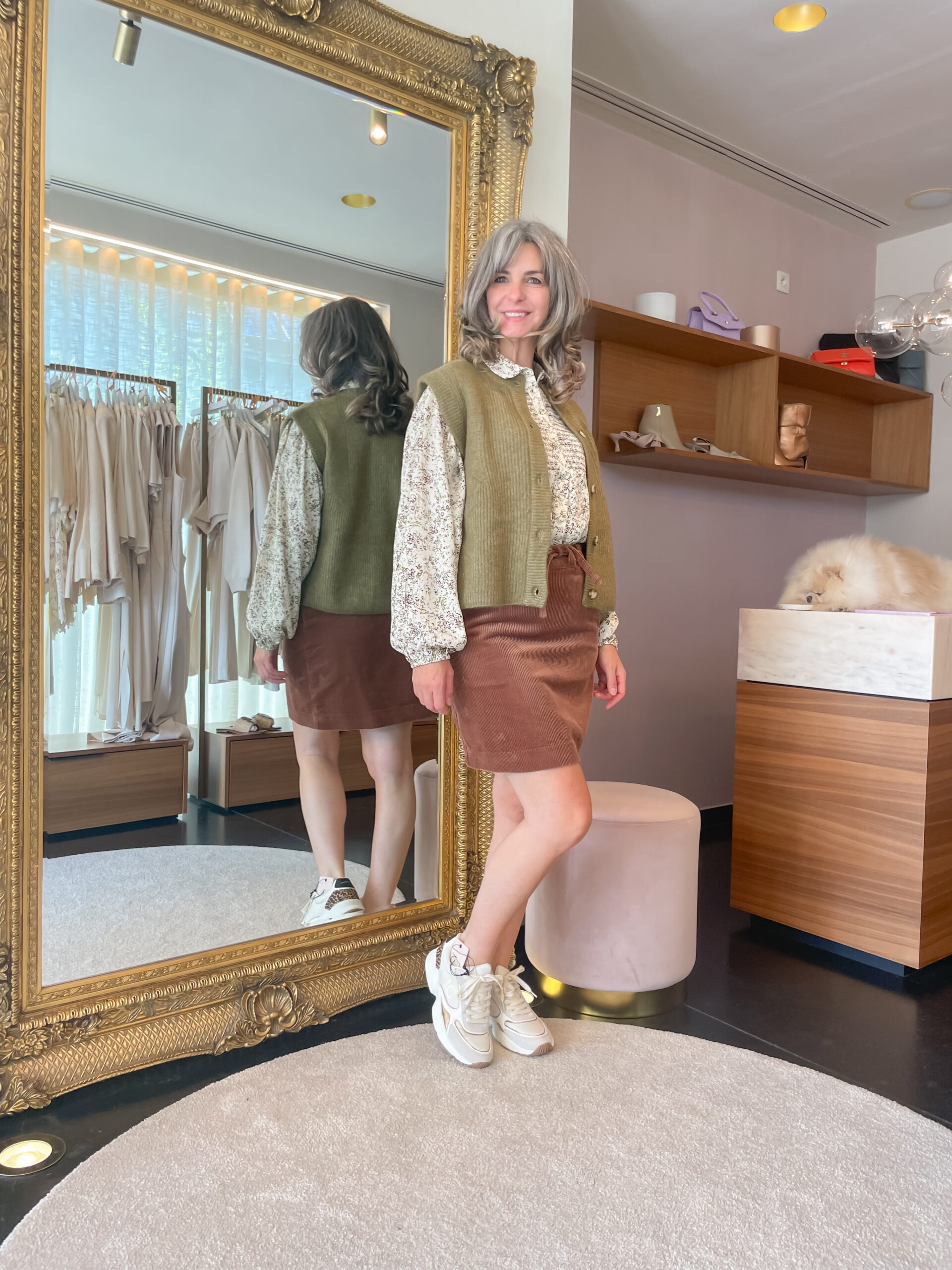 Irsilvi gilet Moss green - Image 4