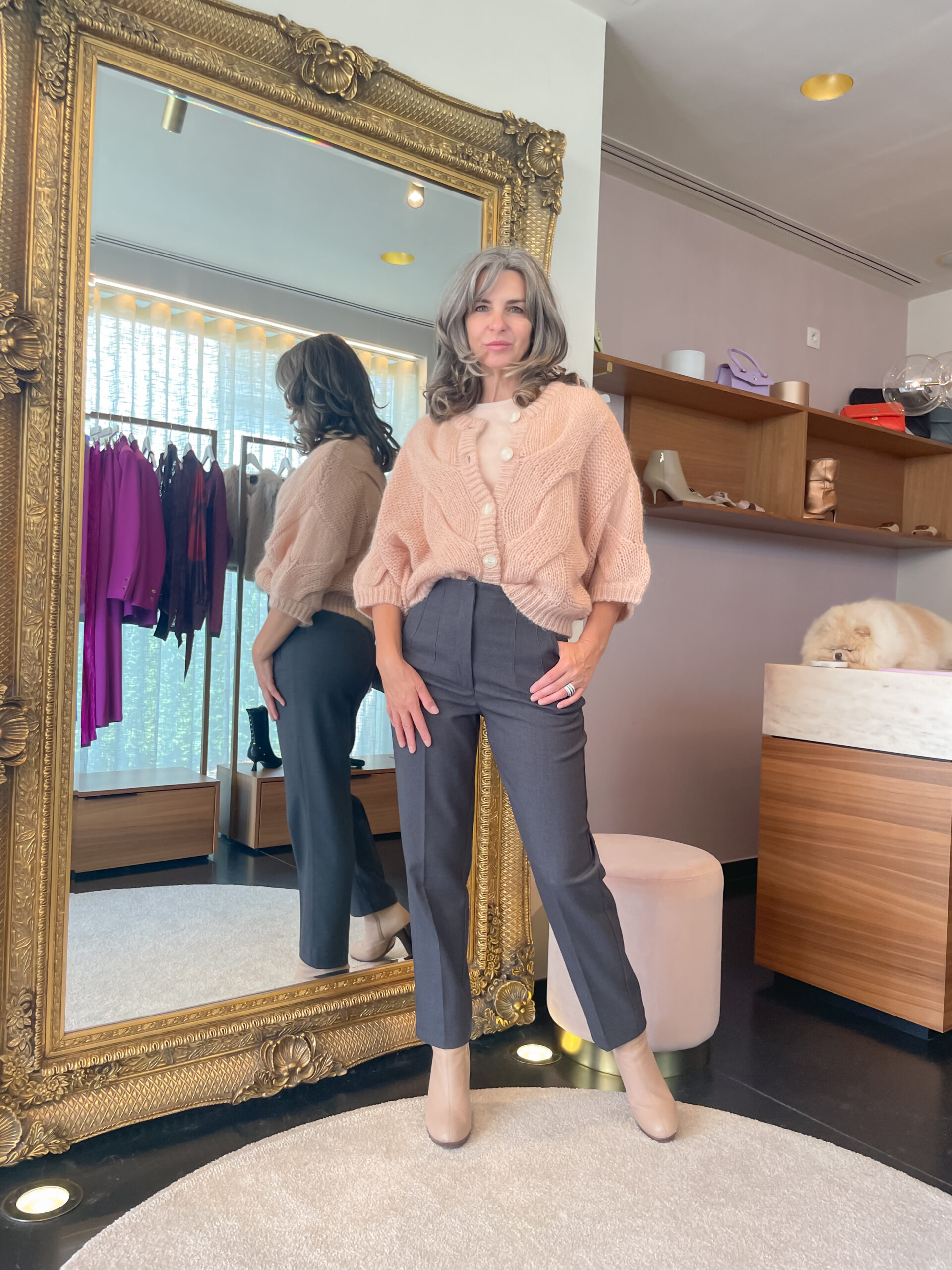 Zenia Cardigan rose dust - Image 7