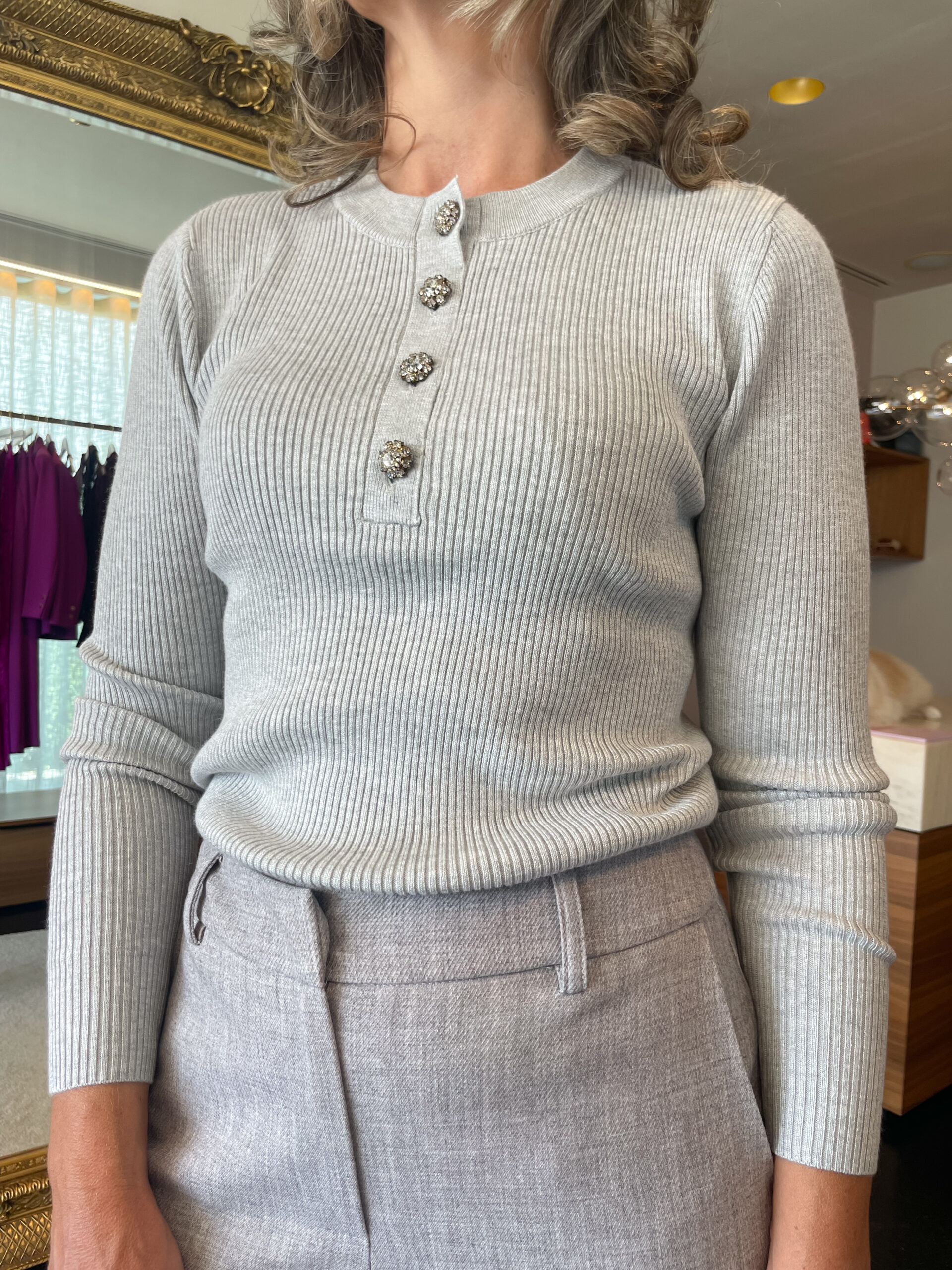 Veran pullover light grey - Image 5
