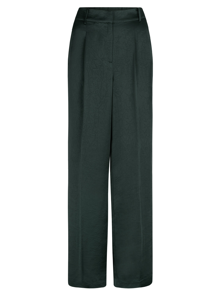 Jules wide leg midnight green