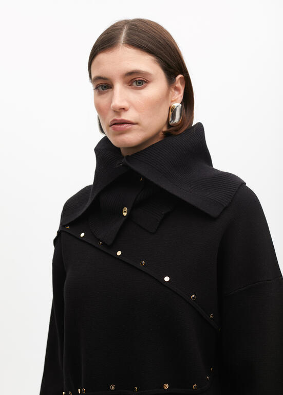 Jersey pullover black - Image 3