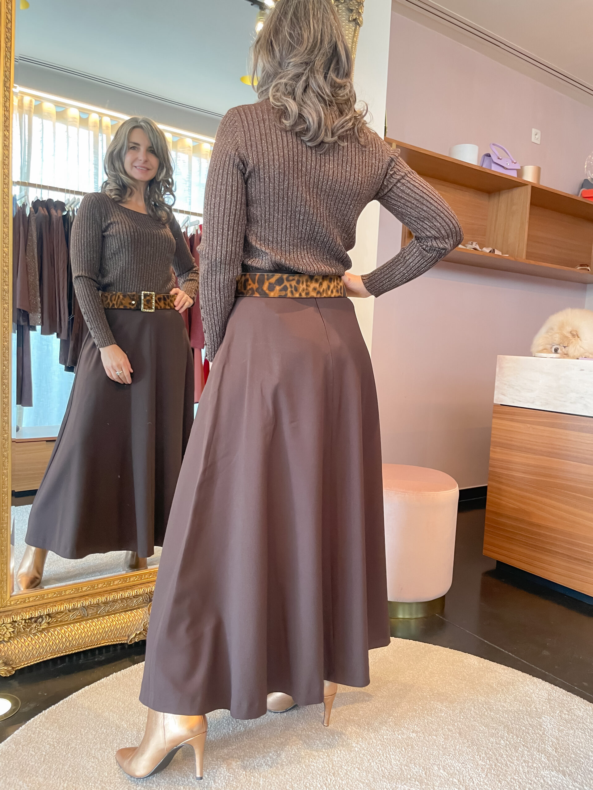 Tailor long skirt molé - Image 2