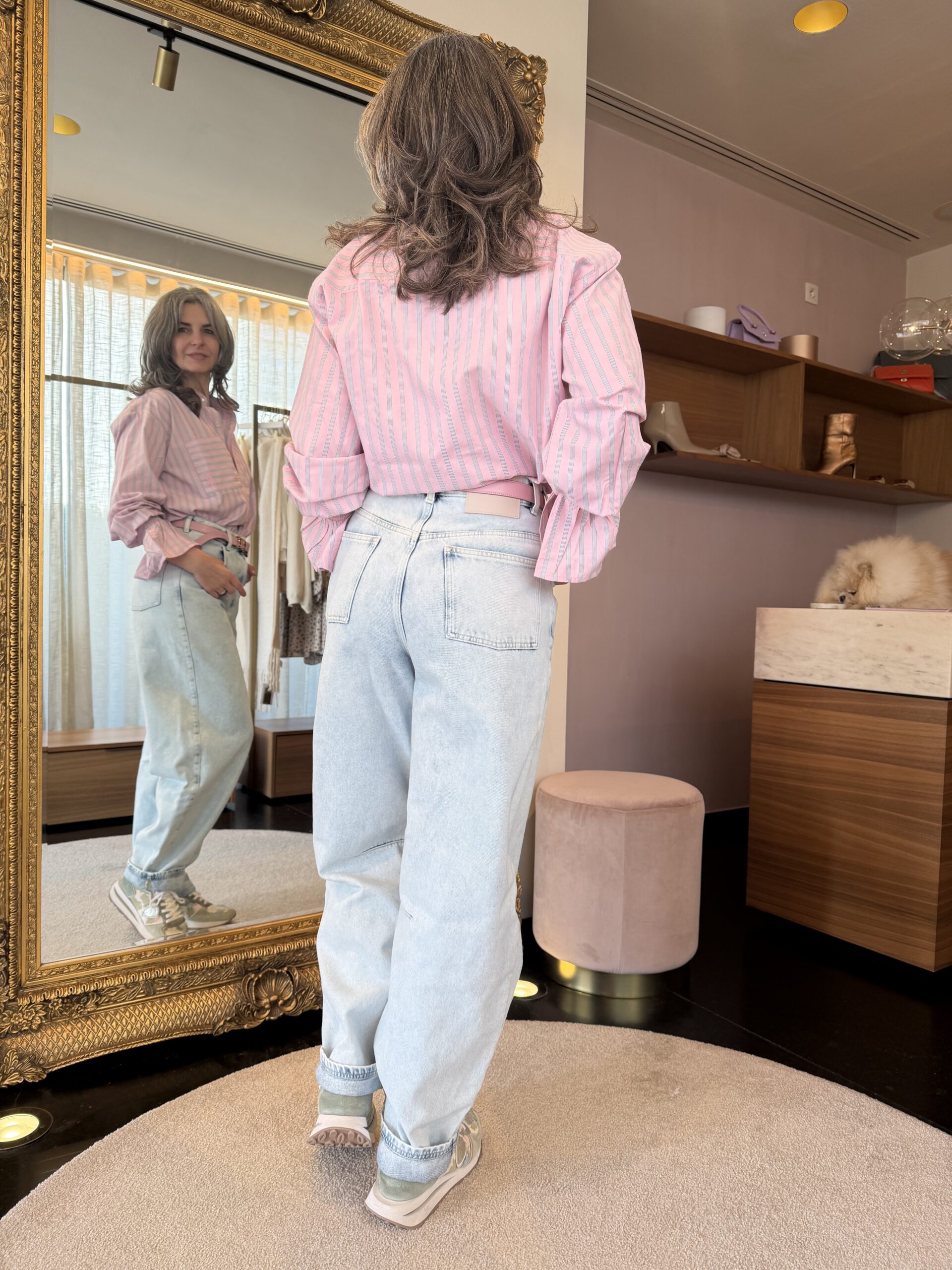 Sacha barrel fit jeans blue - Image 4