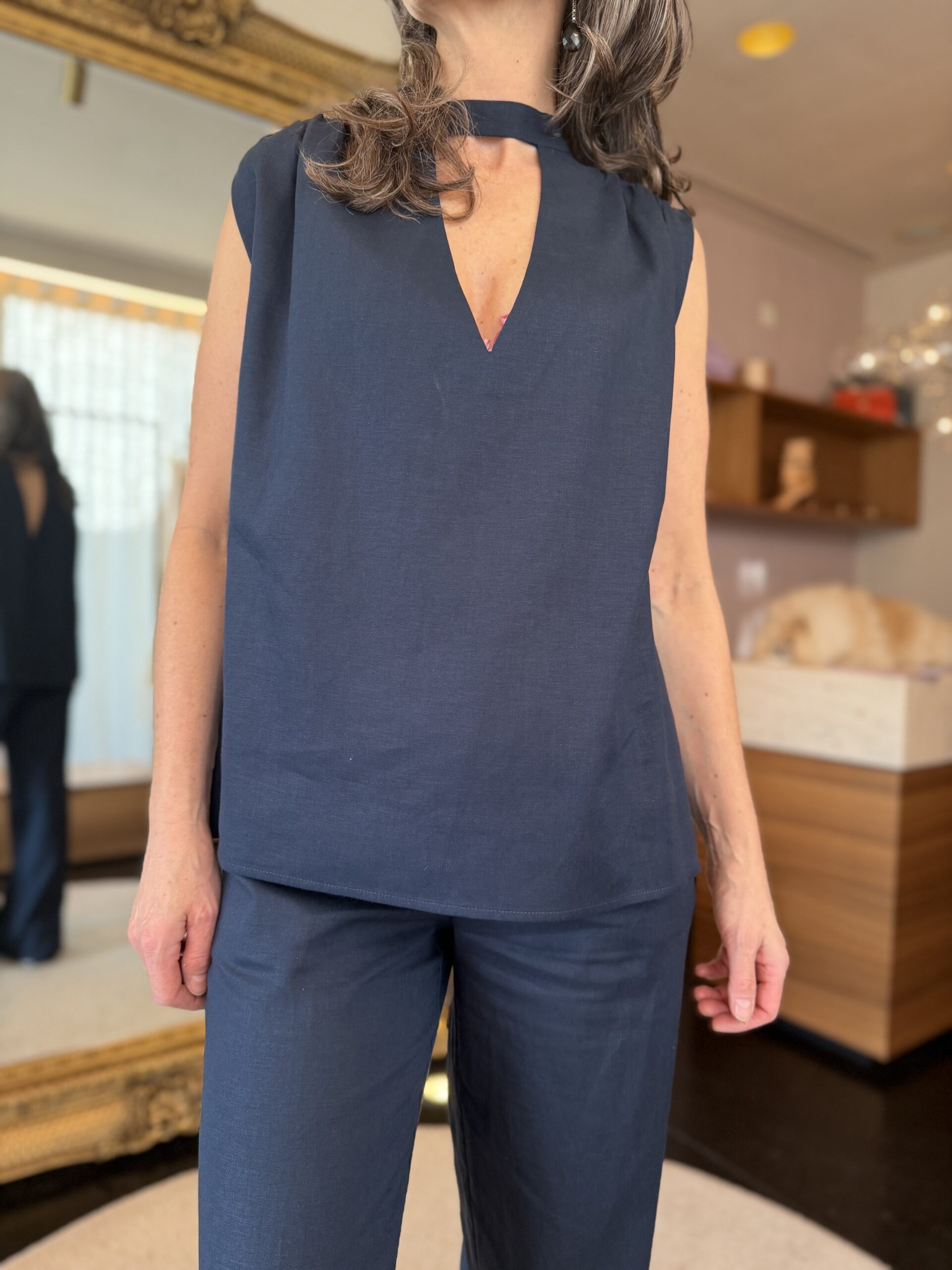 Blouse blue
