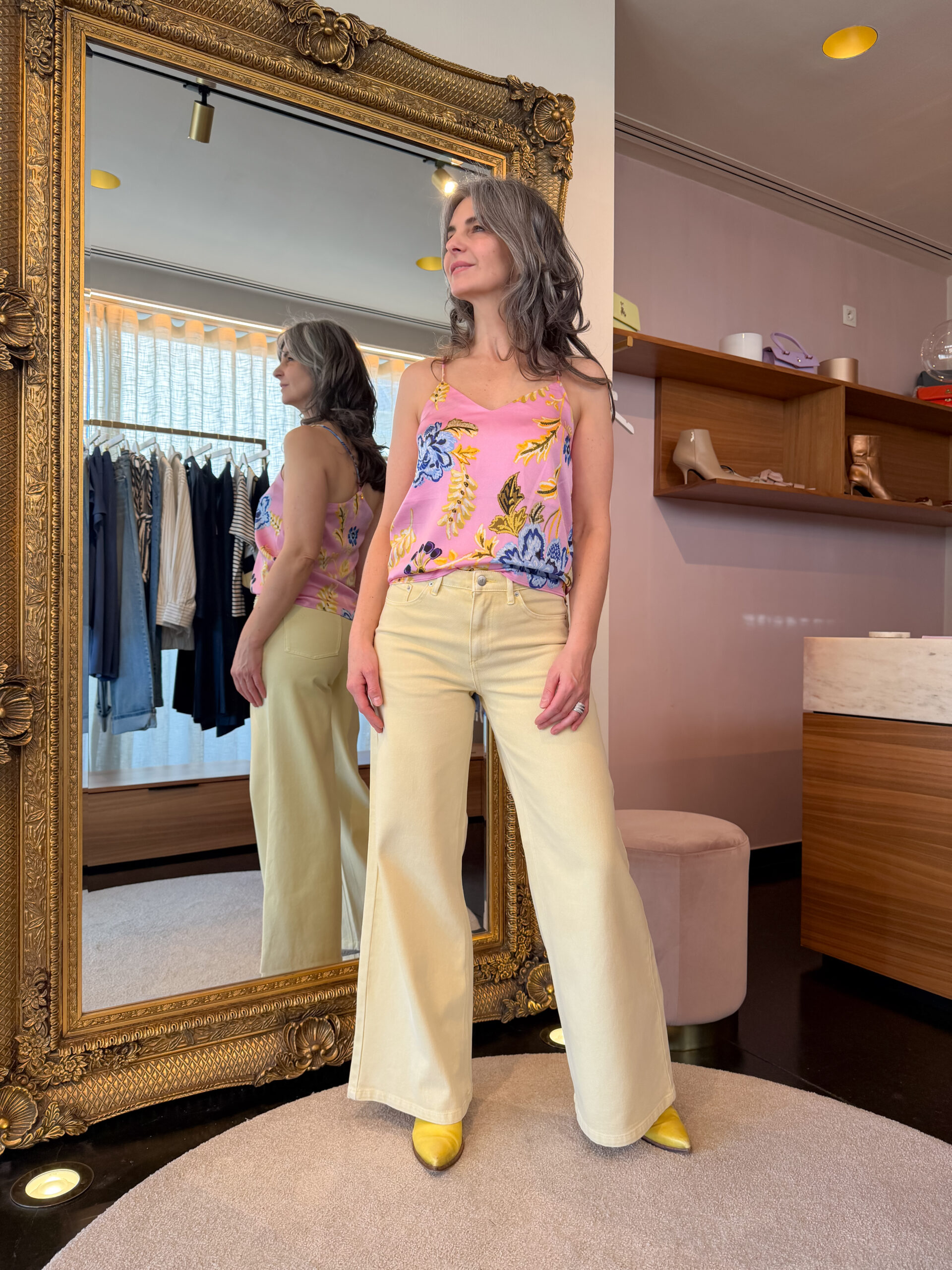 Printed satin top - Image 5
