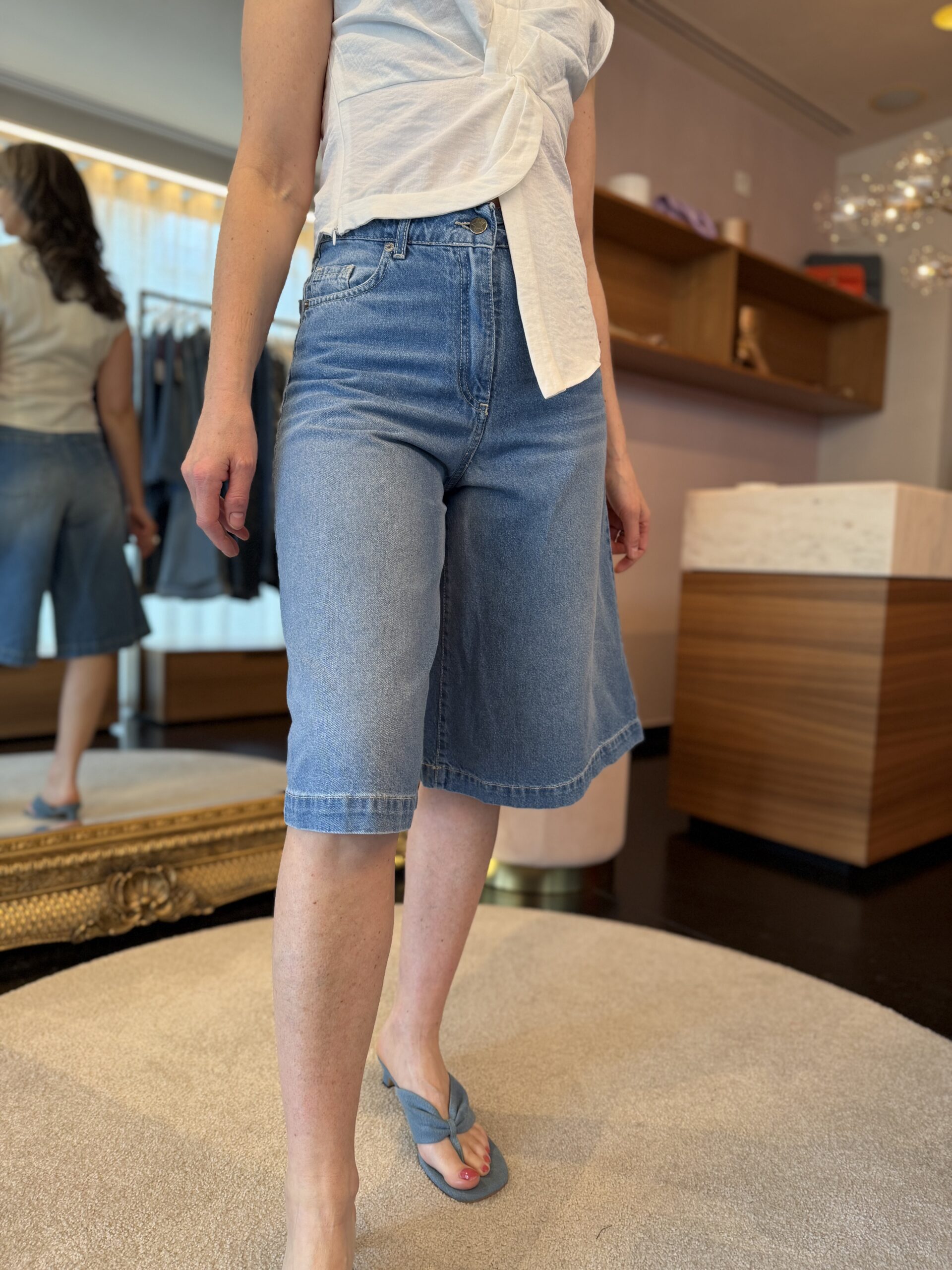 Short denim unica