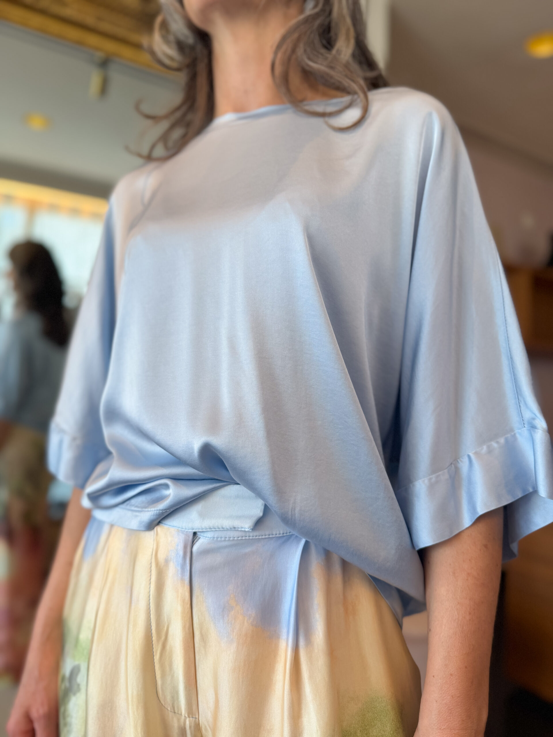 T-shirt kimono sky