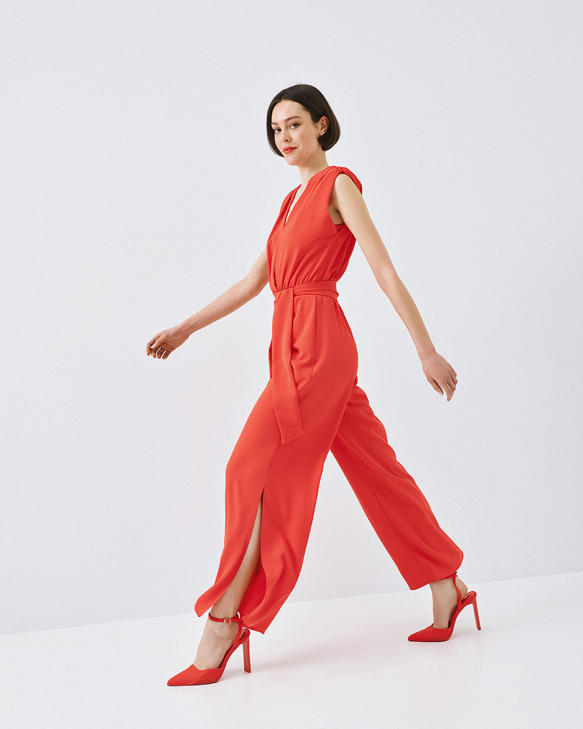 Jumpsuit coral - Image 2