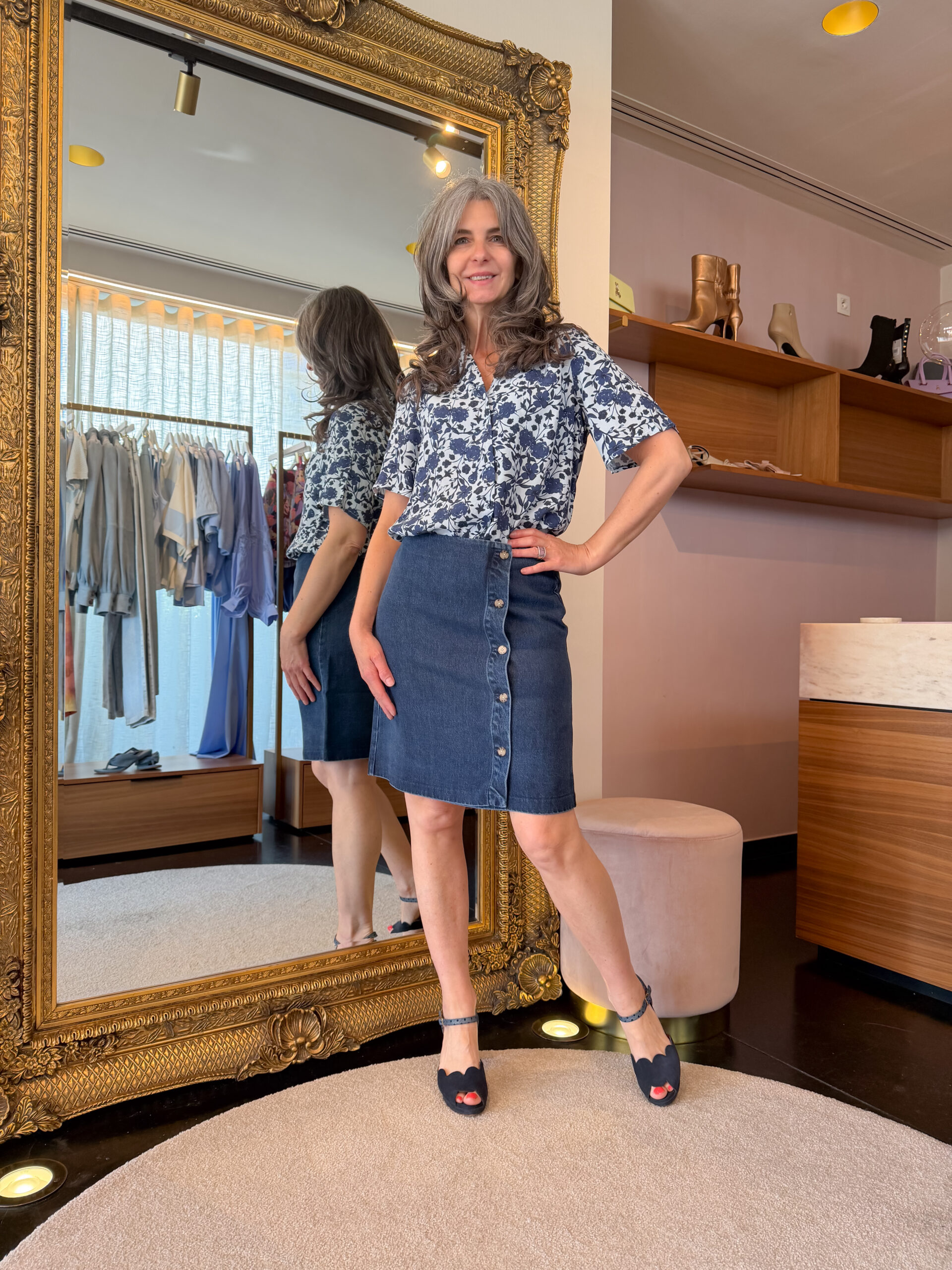 Irrisle blue skirt - Image 5